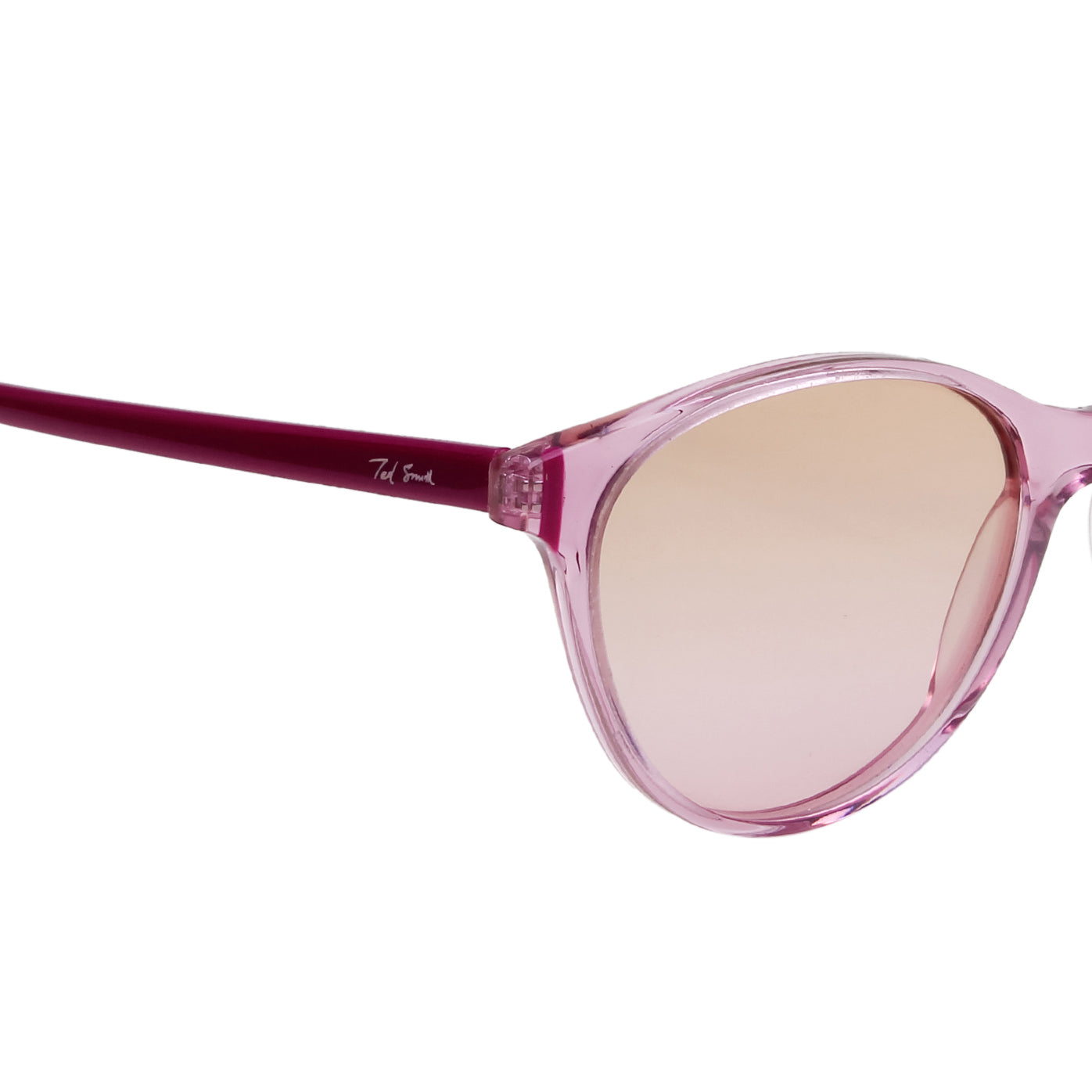 SUN-SCARLET WOMEN CAT EYE ACETATE SUNGLASSES WITH POLARIZED LENS BY TED SMITH (IN 6 COLORS)