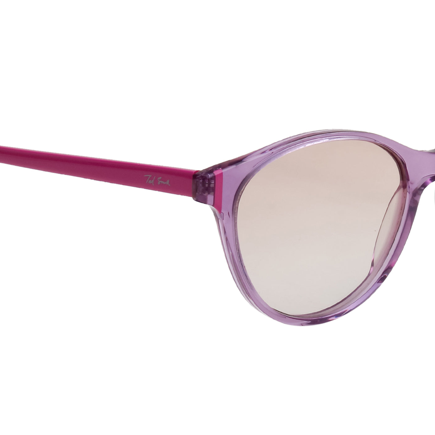 SUN-SCARLET WOMEN CAT EYE ACETATE SUNGLASSES WITH POLARIZED LENS BY TED SMITH (IN 6 COLORS)