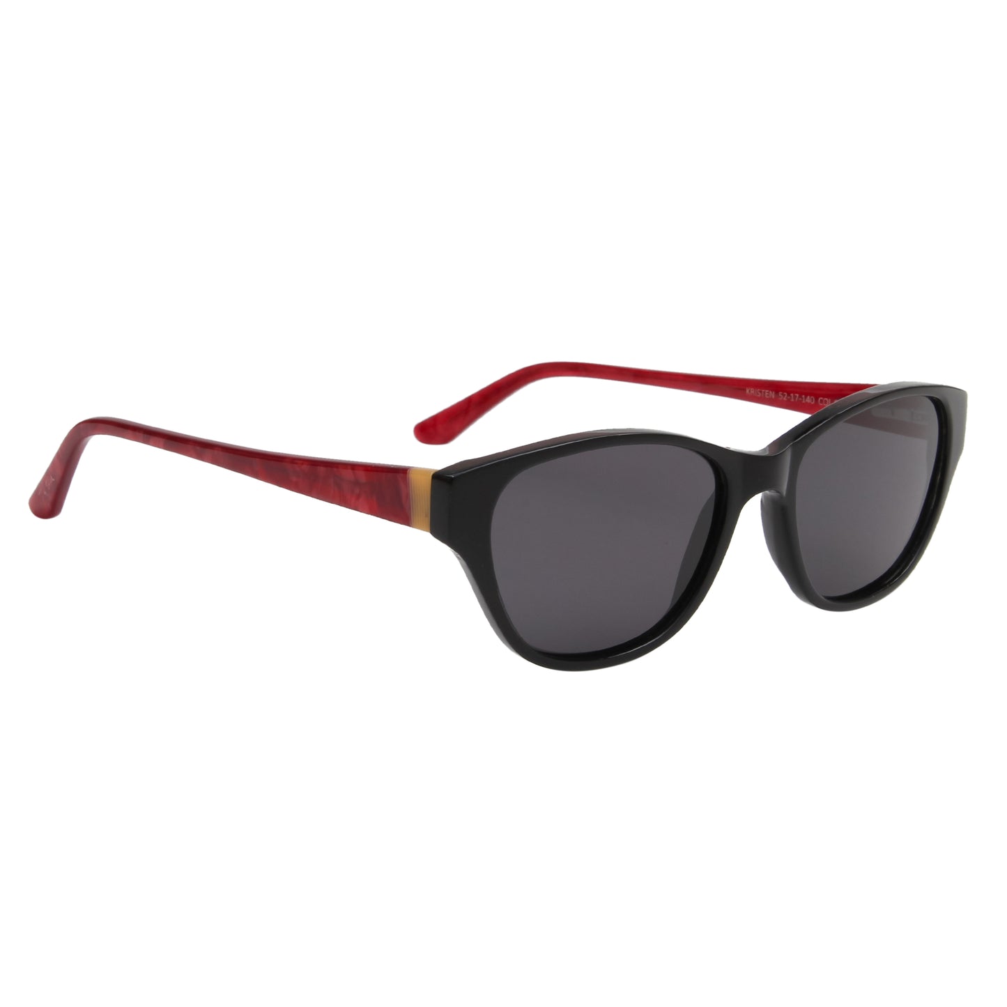 SUN-KRISTEN WOMEN CAT EYE ACETATE SUNGLASSES WITH POLARIZED LENS BY TED SMITH (IN 6 COLORS)