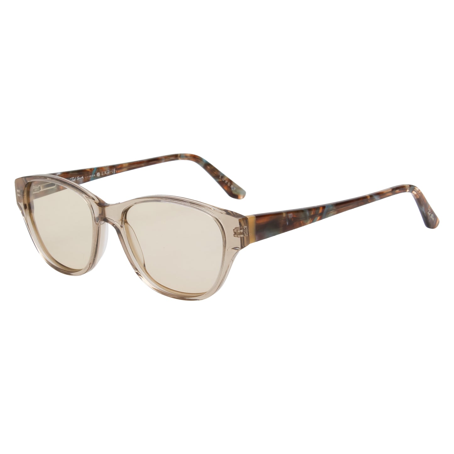 SUN-KRISTEN WOMEN CAT EYE ACETATE SUNGLASSES WITH POLARIZED LENS BY TED SMITH (IN 6 COLORS)