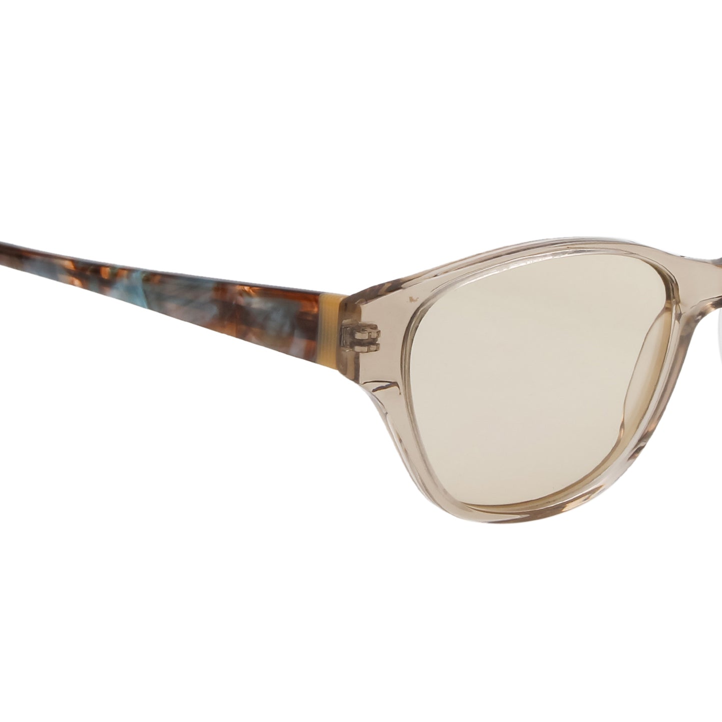 SUN-KRISTEN WOMEN CAT EYE ACETATE SUNGLASSES WITH POLARIZED LENS BY TED SMITH (IN 6 COLORS)