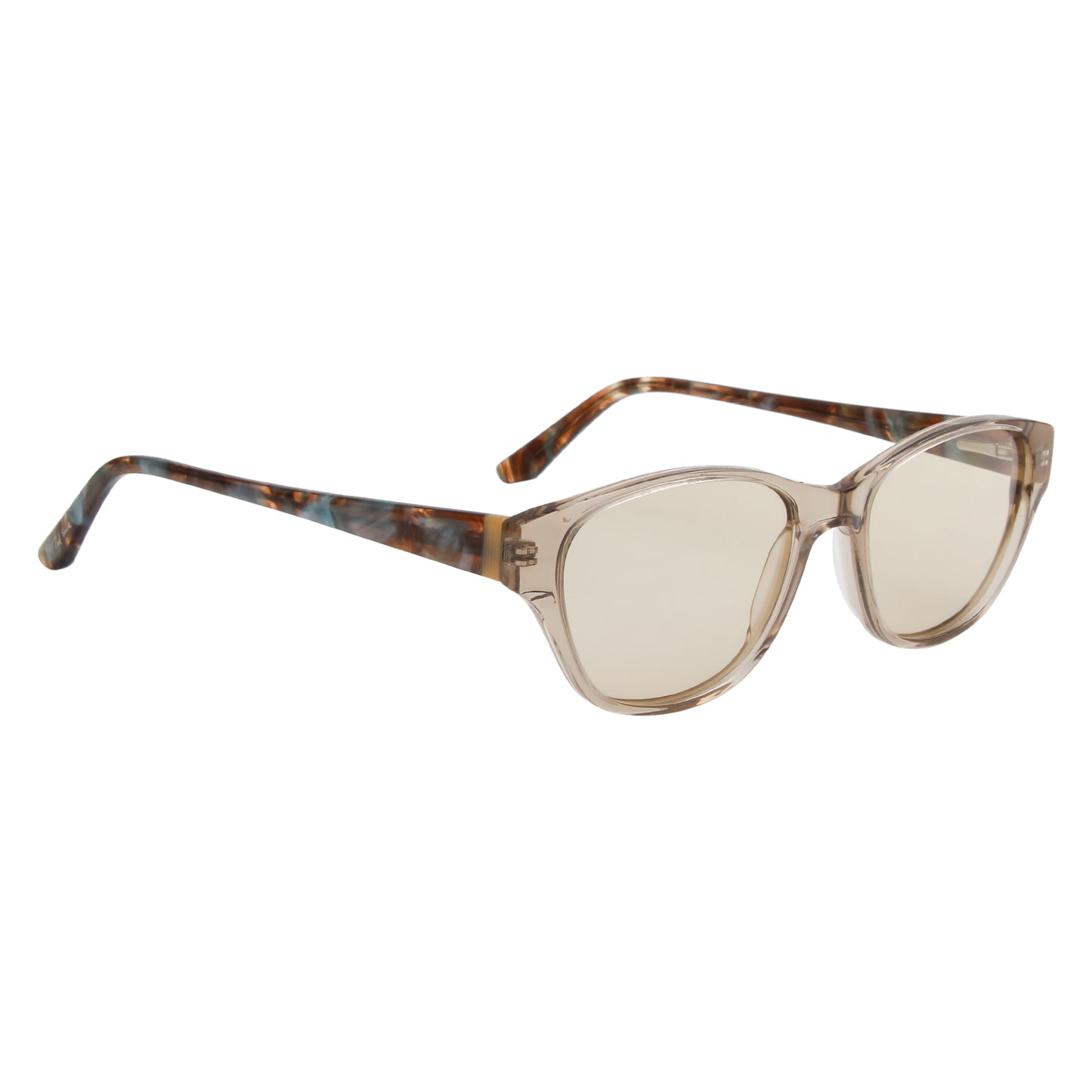 SUN-KRISTEN WOMEN CAT EYE ACETATE SUNGLASSES WITH POLARIZED LENS BY TED SMITH (IN 6 COLORS)