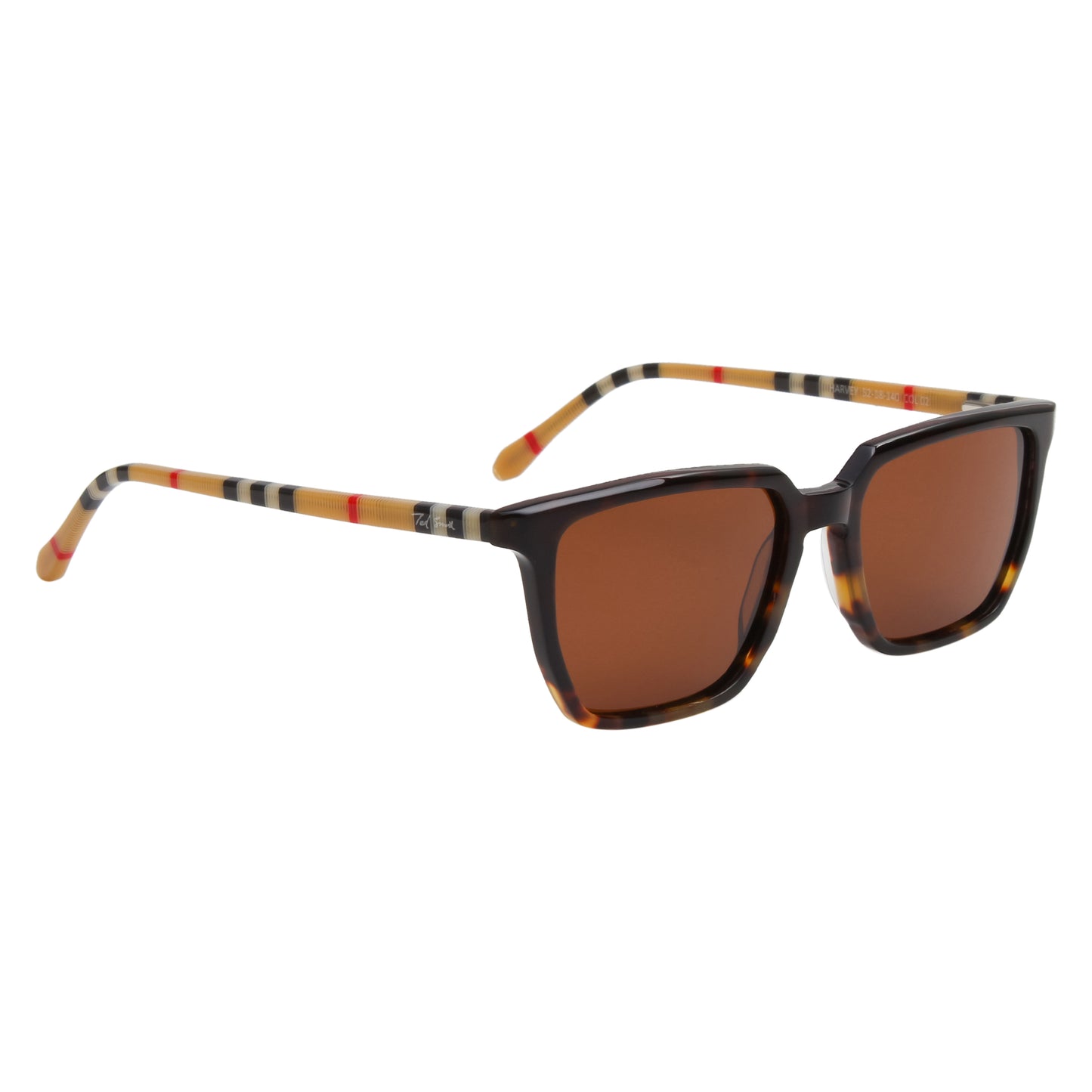 SUN-HARVEY UNISEX WAYFARER ACETATE SUNGLASSES WITH POLARIZED LENS BY TED SMITH (IN 6 COLORS)