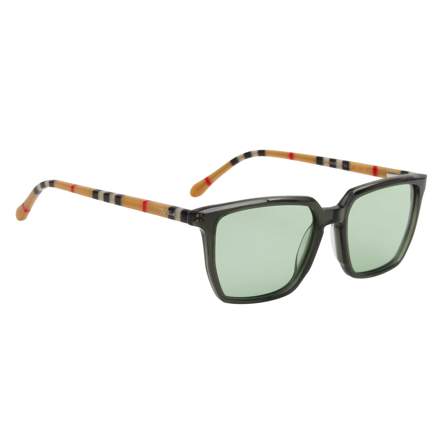 SUN-HARVEY UNISEX WAYFARER ACETATE SUNGLASSES WITH POLARIZED LENS BY TED SMITH (IN 6 COLORS)