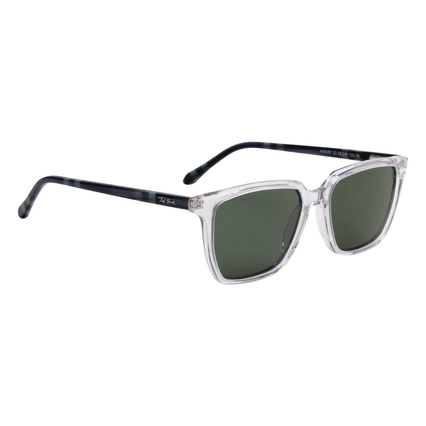 SUN-HARVEY UNISEX WAYFARER ACETATE SUNGLASSES WITH POLARIZED LENS BY TED SMITH (IN 6 COLORS)