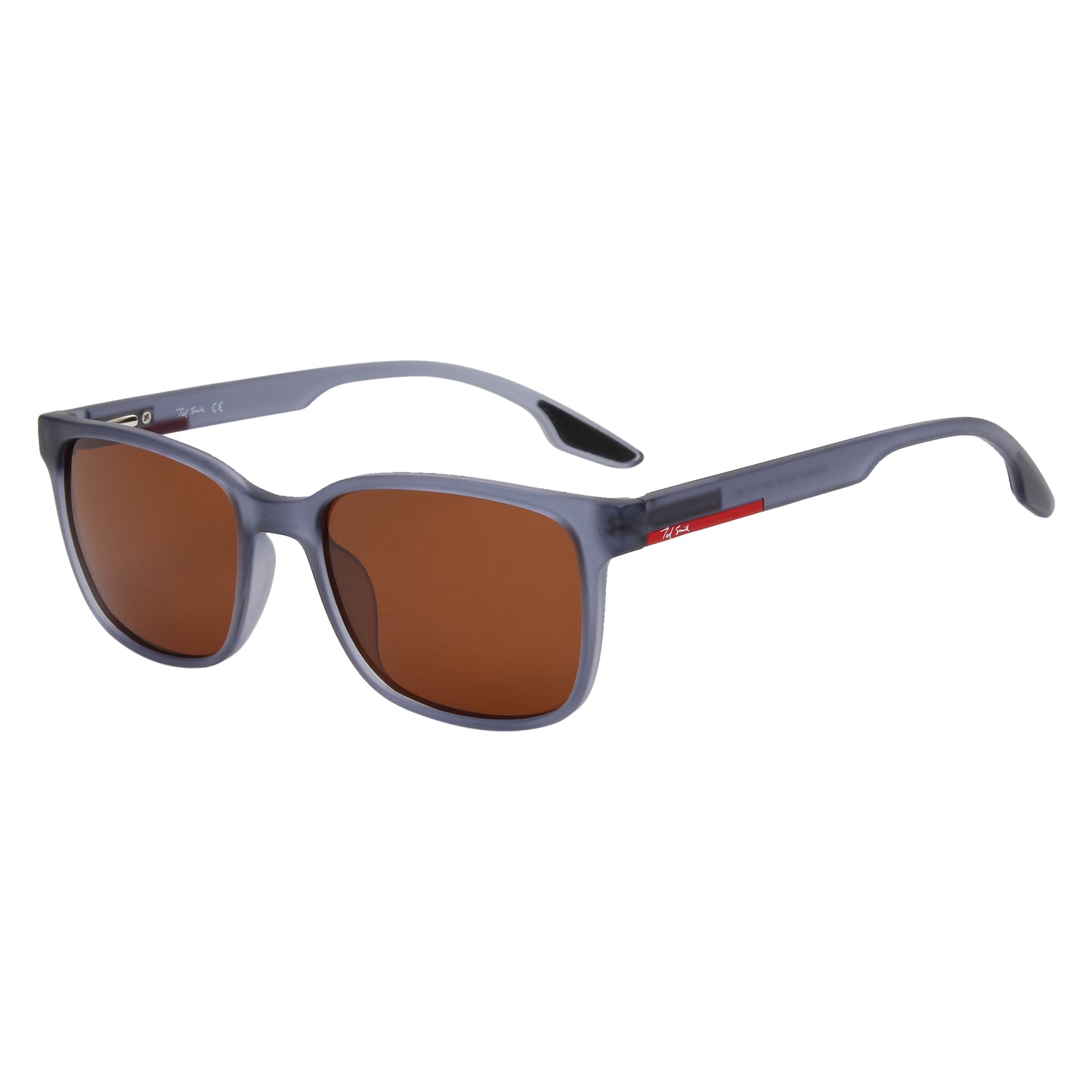 SUN-HENDRIX UNISEX WAYFARER TR90 SUNGLASSES WITH POLARIZED LENS BY TED SMITH (IN 4 COLORS)