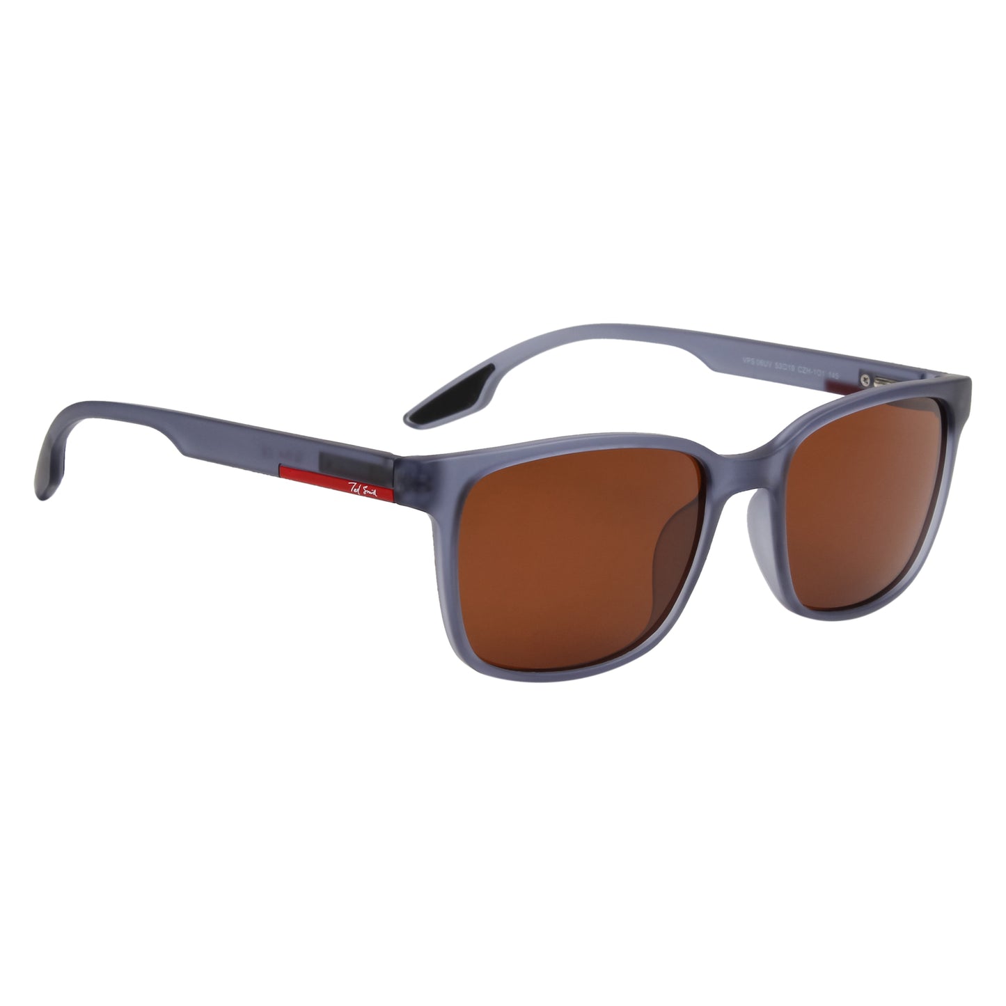 SUN-HENDRIX UNISEX WAYFARER TR90 SUNGLASSES WITH POLARIZED LENS BY TED SMITH (IN 4 COLORS)