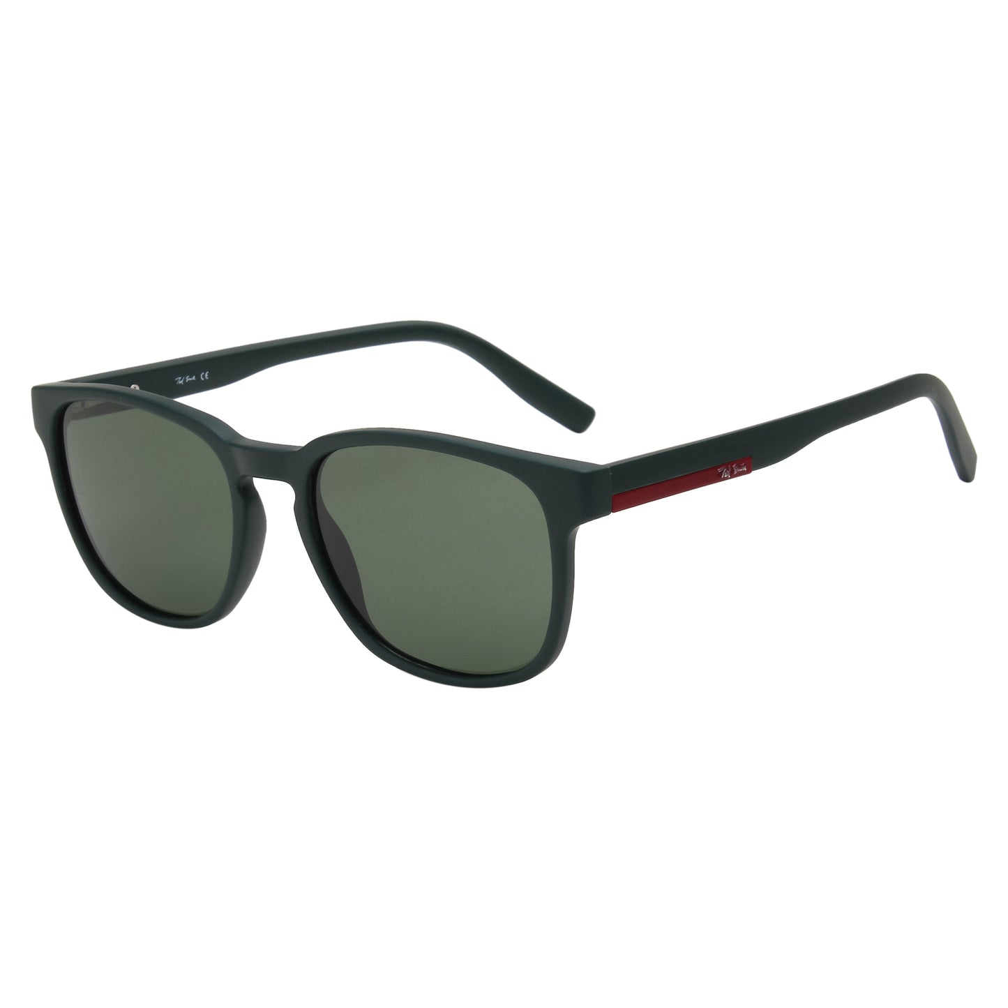 SUN-BRYDEN UNISEX WAYFARER TR90 SUNGLASSES WITH POLARIZED LENS BY TED SMITH (IN 4 COLORS)