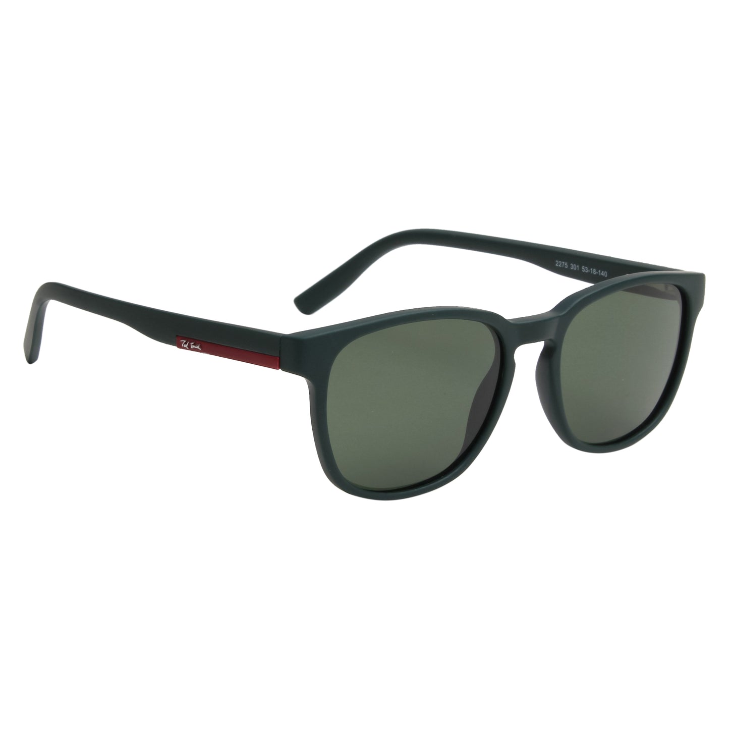 SUN-BRYDEN UNISEX WAYFARER TR90 SUNGLASSES WITH POLARIZED LENS BY TED SMITH (IN 4 COLORS)