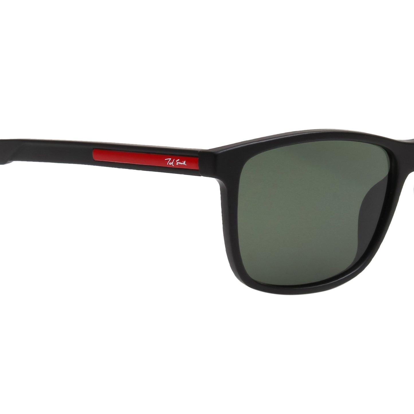 SUN-RUNWAY UNISEX WAYFARER TR90 SUNGLASSES WITH POLARIZED LENS BY TED SMITH (IN 4 COLORS)