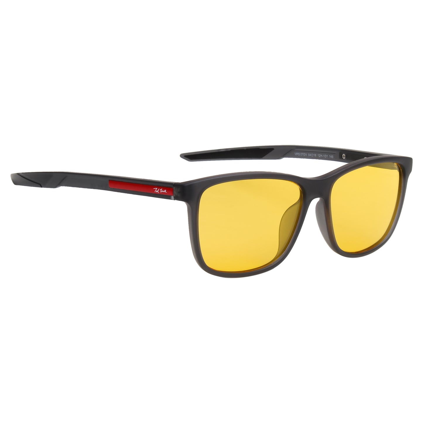 SUN-RUNWAY UNISEX WAYFARER TR90 SUNGLASSES WITH POLARIZED LENS BY TED SMITH (IN 4 COLORS)