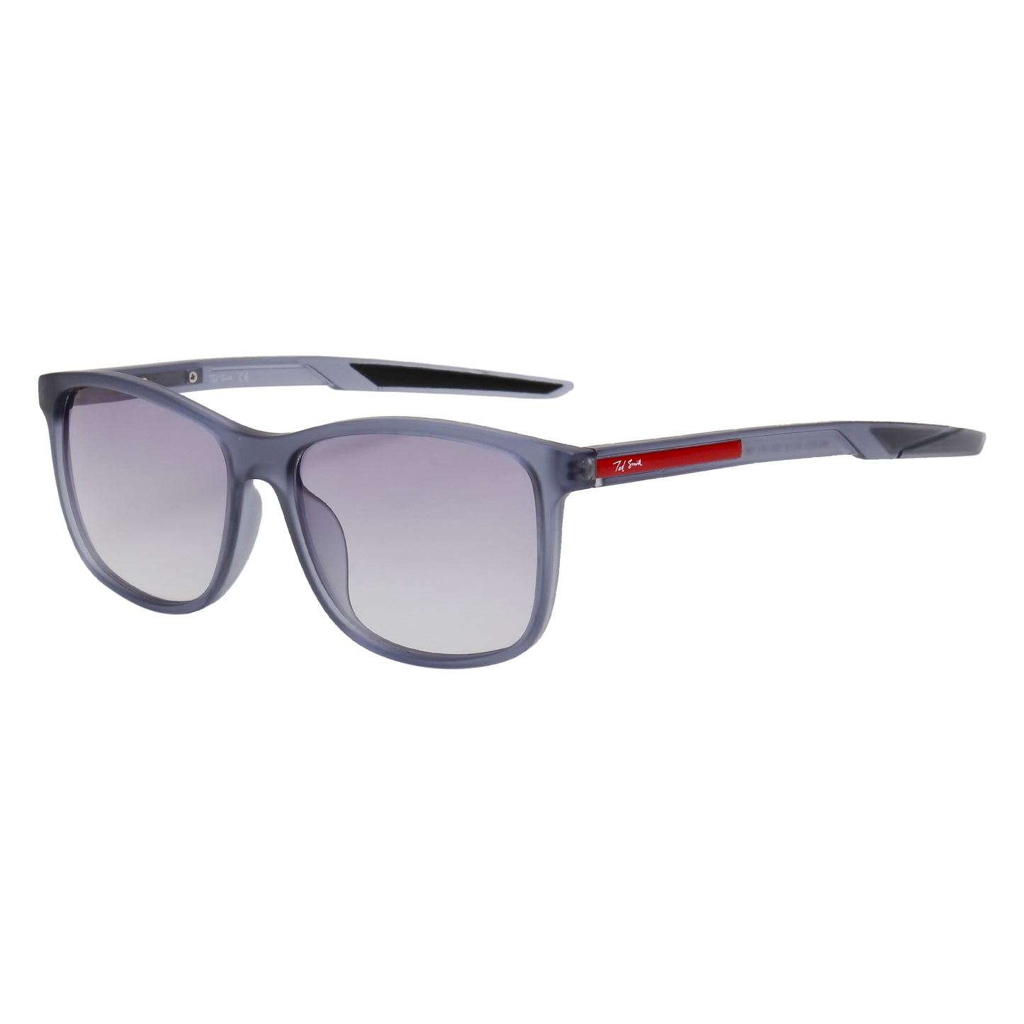 SUN-RUNWAY UNISEX WAYFARER TR90 SUNGLASSES WITH POLARIZED LENS BY TED SMITH (IN 4 COLORS)