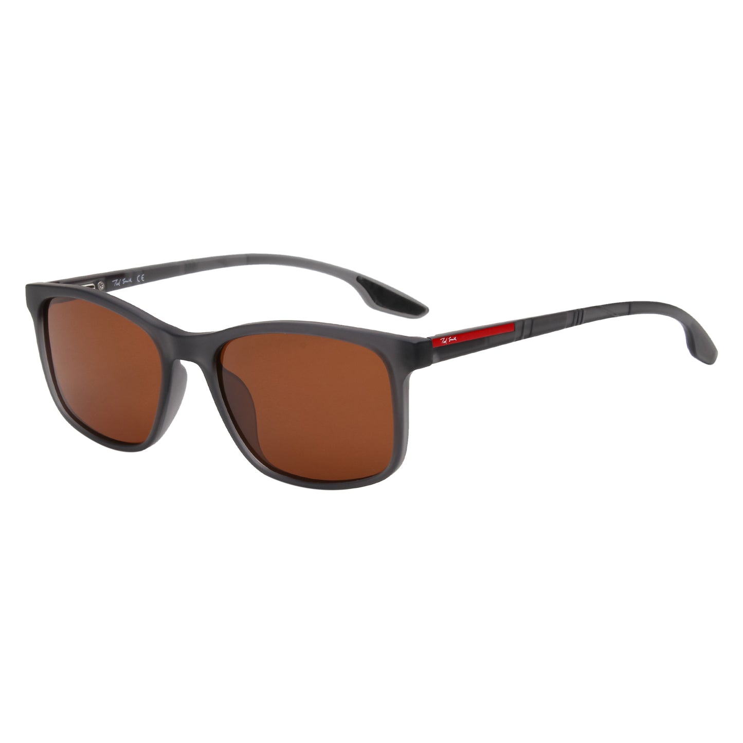 SUN-FRASER1 UNISEX WAYFARER TR90 SUNGLASSES WITH POLARIZED LENS BY TED SMITH (IN 4 COLORS)