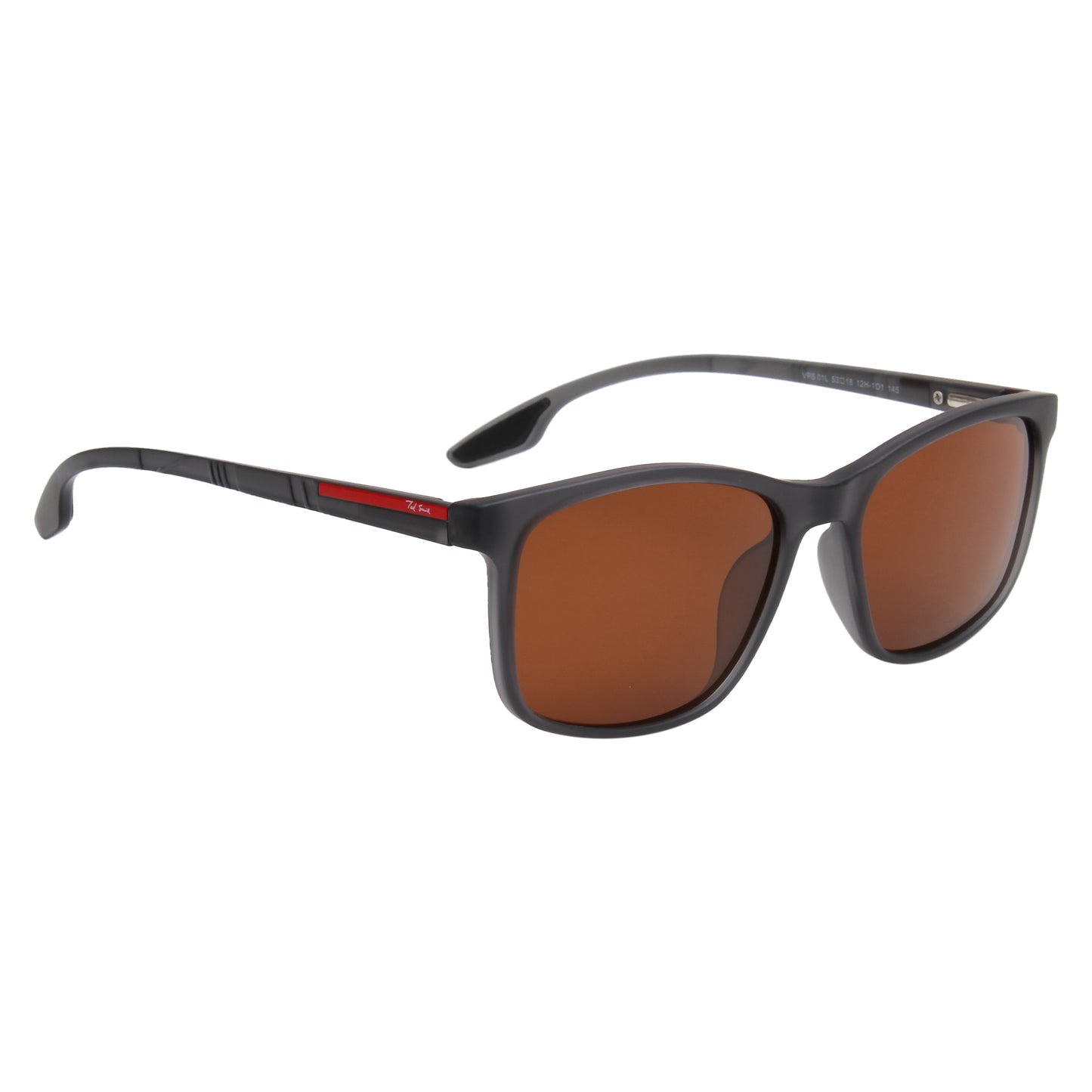 SUN-FRASER1 UNISEX WAYFARER TR90 SUNGLASSES WITH POLARIZED LENS BY TED SMITH (IN 4 COLORS)