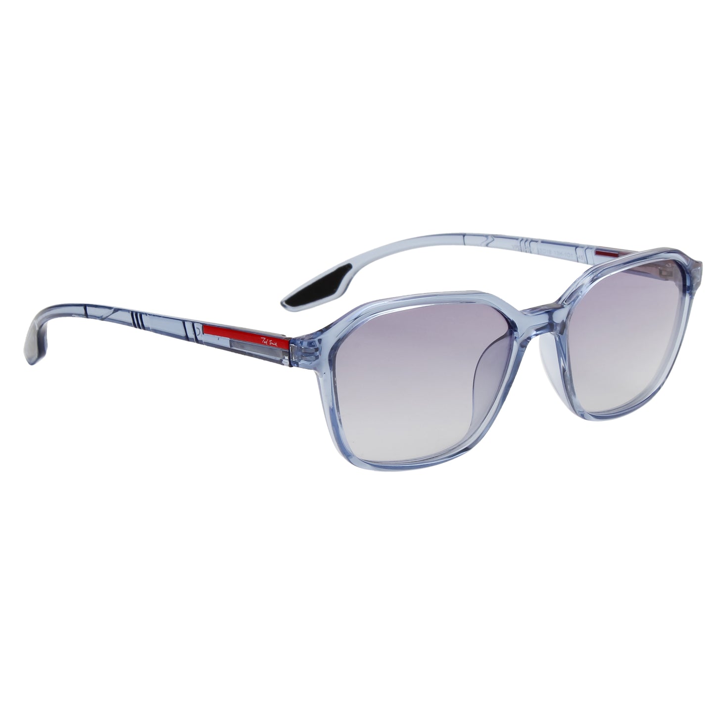 SUN-GRIFFITH UNISEX RECTANGULAR TR90 SUNGLASSES WITH POLARIZED LENS BY TED SMITH (IN 4 COLORS)