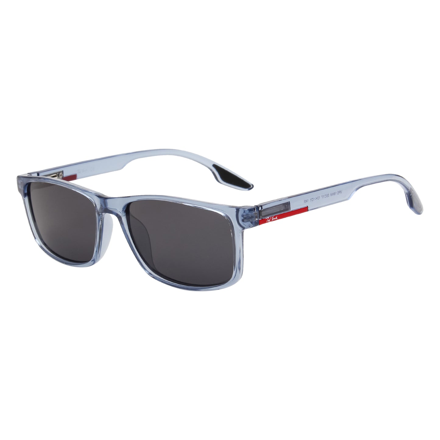 SUN-GYM-X UNISEX RECTANGULAR TR90 SUNGLASSES WITH POLARIZED LENS BY TED SMITH (IN 4 COLORS)
