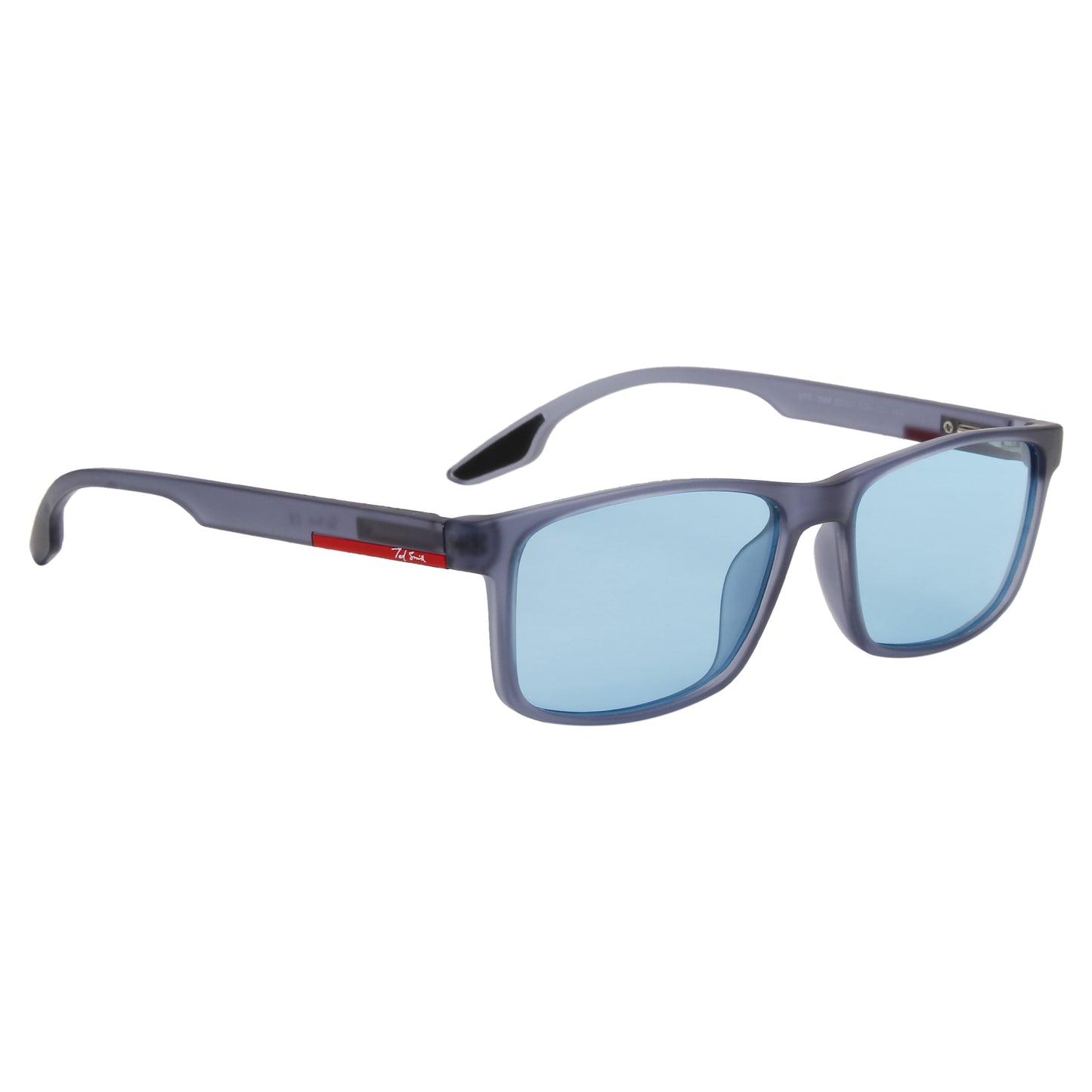 SUN-GYM-X UNISEX RECTANGULAR TR90 SUNGLASSES WITH POLARIZED LENS BY TED SMITH (IN 4 COLORS)