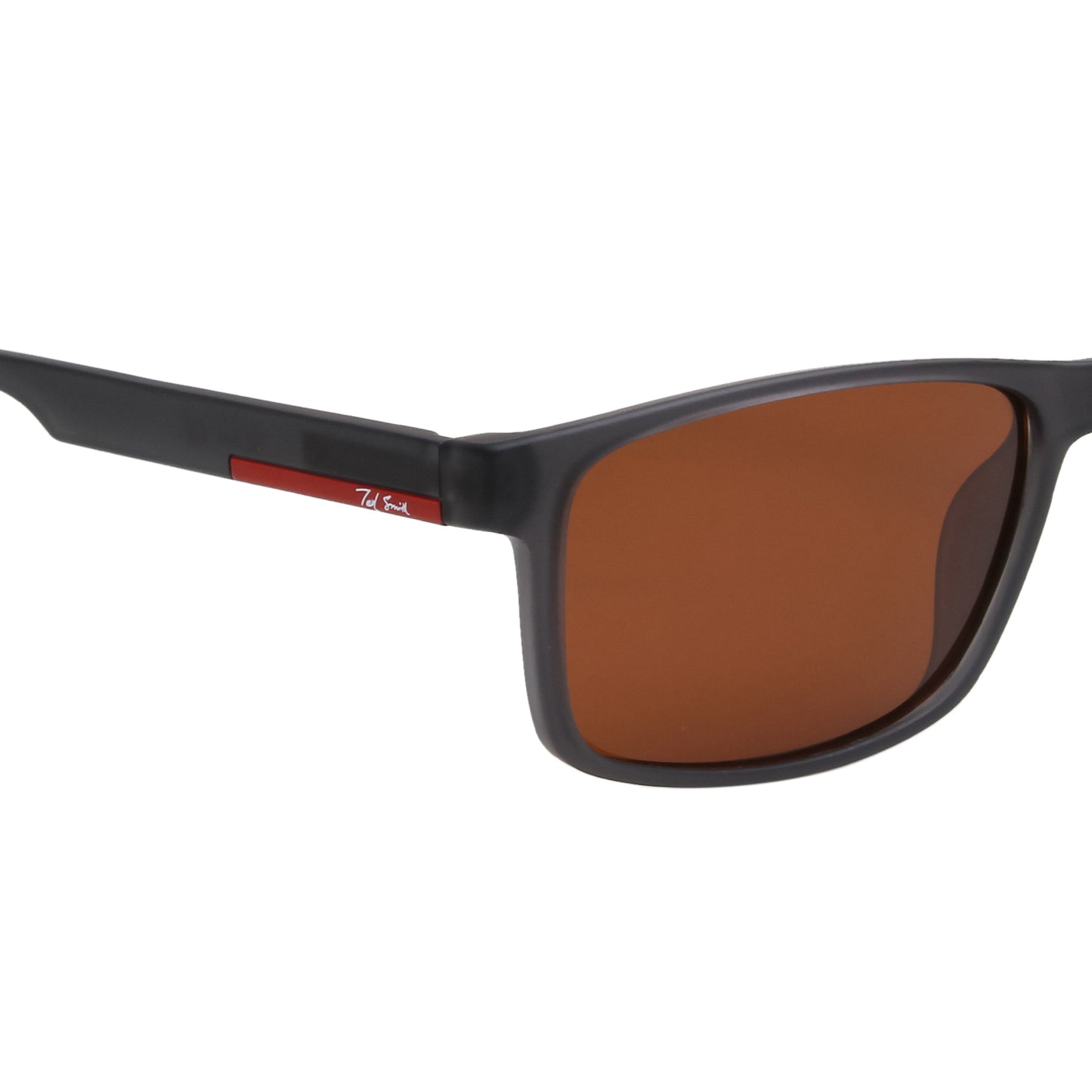 SUN-GYM-X UNISEX RECTANGULAR TR90 SUNGLASSES WITH POLARIZED LENS BY TED SMITH (IN 4 COLORS)