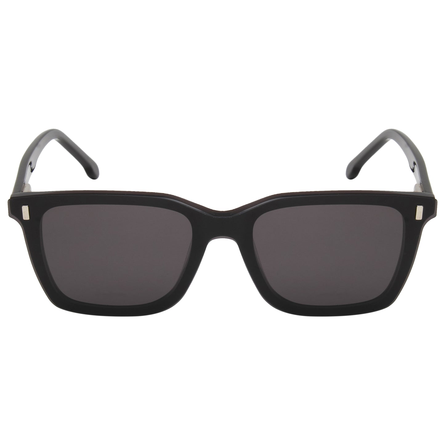 ALEC UNISEX WAYFARER ACETATE CLIPON SUNGLASSES WITH POLARIZED LENS BY TED SMITH (IN 3 COLORS)