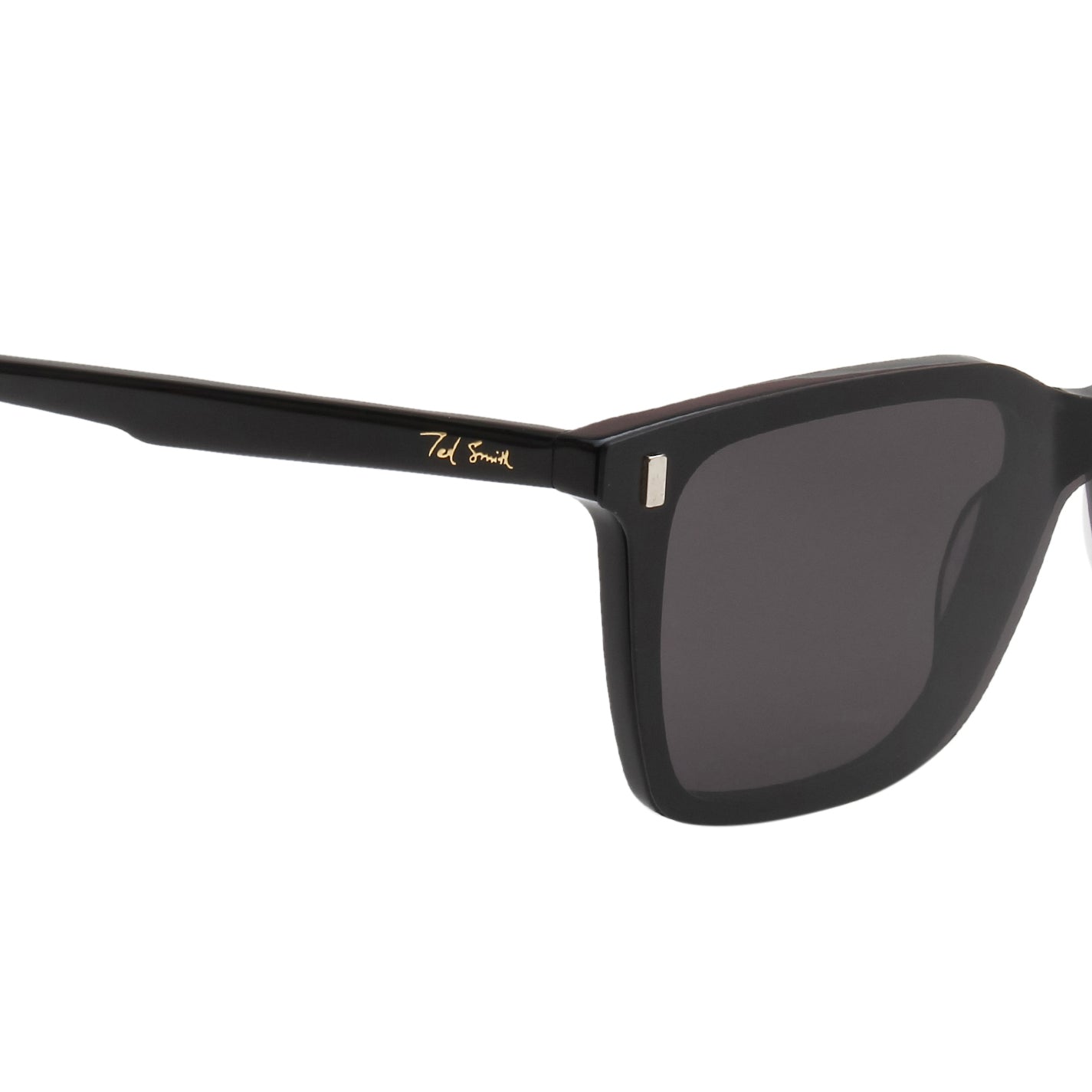ALEC UNISEX WAYFARER ACETATE CLIPON SUNGLASSES WITH POLARIZED LENS BY TED SMITH (IN 3 COLORS)