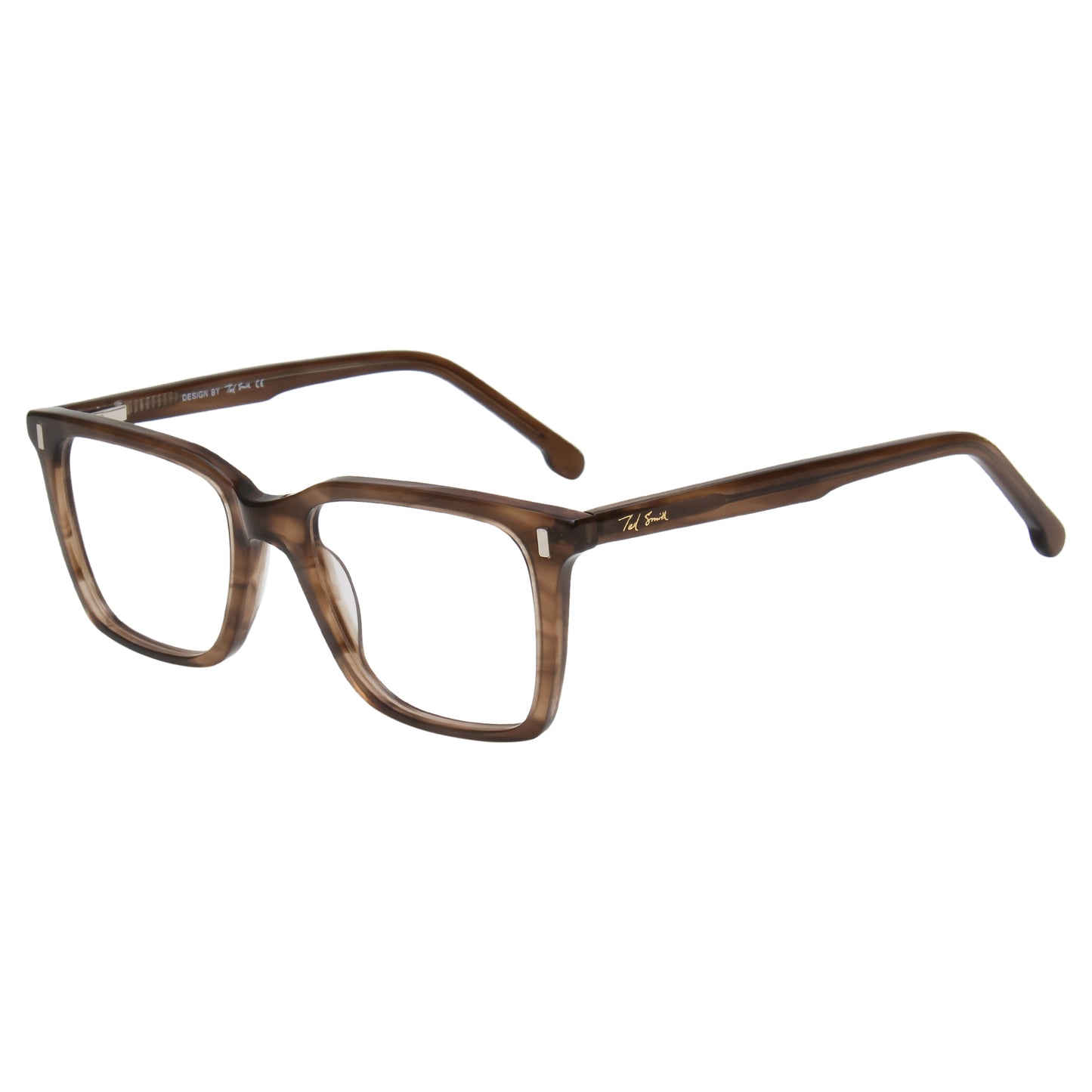 ALEC UNISEX WAYFARER ACETATE CLIPON SUNGLASSES WITH POLARIZED LENS BY TED SMITH (IN 3 COLORS)
