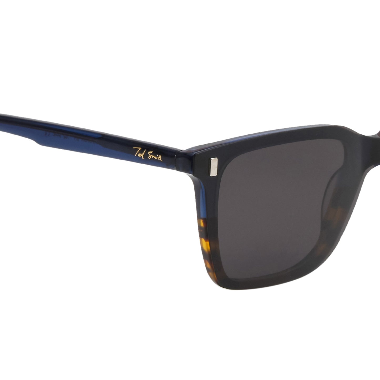 ALEC UNISEX WAYFARER ACETATE CLIPON SUNGLASSES WITH POLARIZED LENS BY TED SMITH (IN 3 COLORS)
