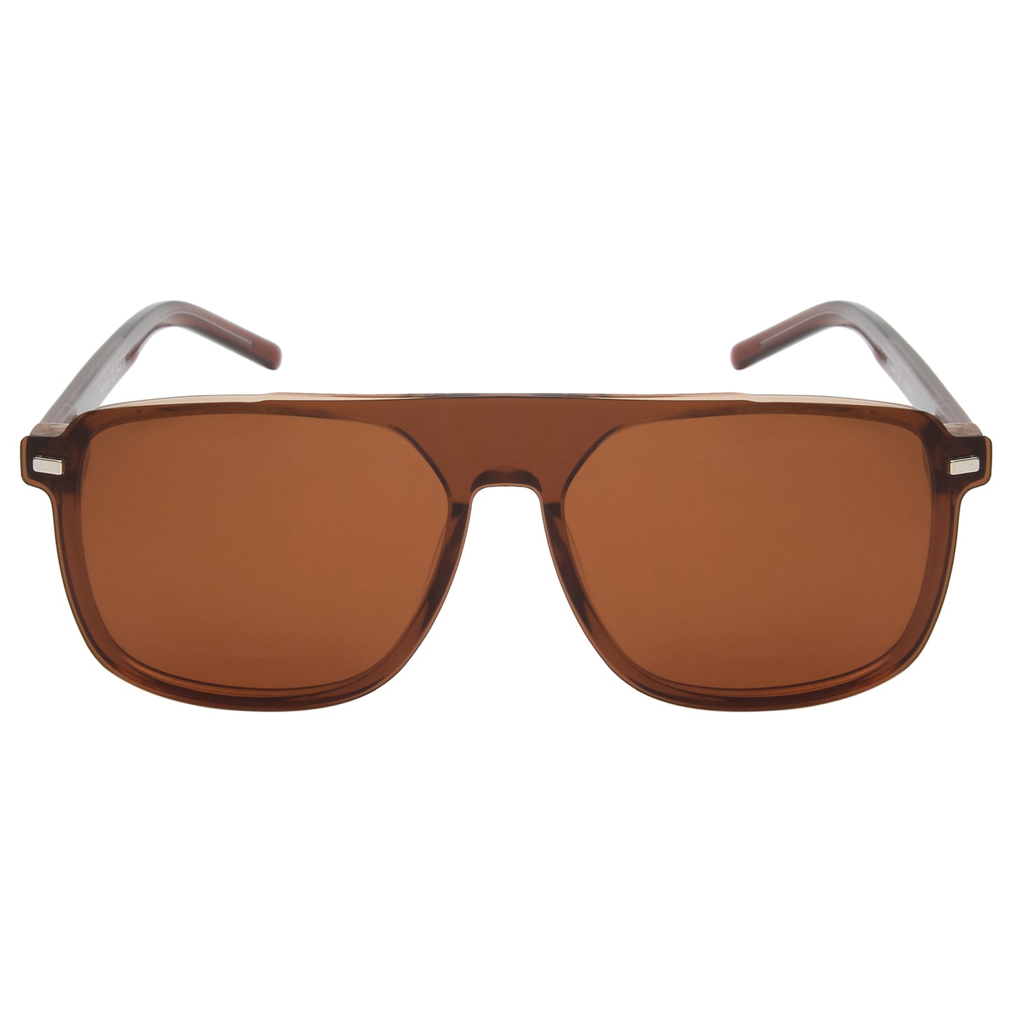 DALES UNISEX AVIATOR ACETATE CLIPON SUNGLASSES WITH POLARIZED LENS BY TED SMITH (IN 4 COLORS)