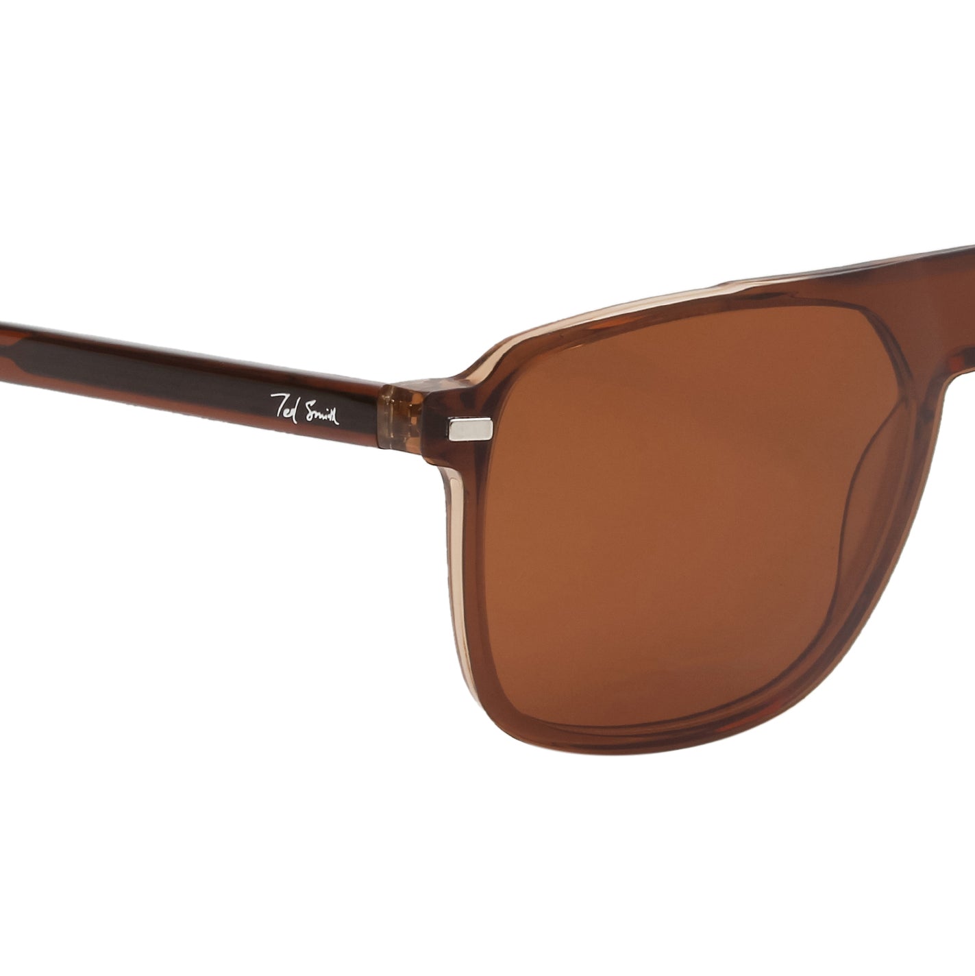 DALES UNISEX AVIATOR ACETATE CLIPON SUNGLASSES WITH POLARIZED LENS BY TED SMITH (IN 4 COLORS)