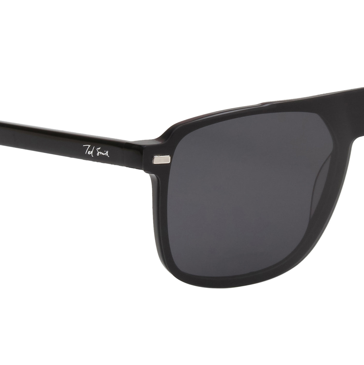 DALES UNISEX AVIATOR ACETATE CLIPON SUNGLASSES WITH POLARIZED LENS BY TED SMITH (IN 4 COLORS)