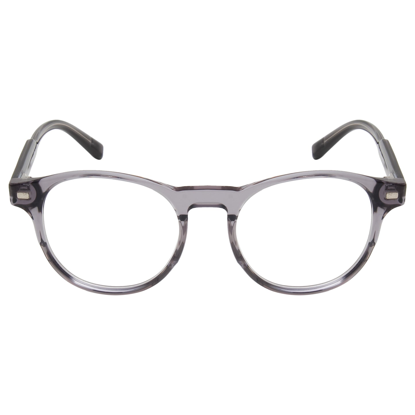 CHAVIS UNISEX ROUND ACETATE CLIPON SUNGLASSES WITH POLARIZED LENS BY TED SMITH (IN 4 COLORS)