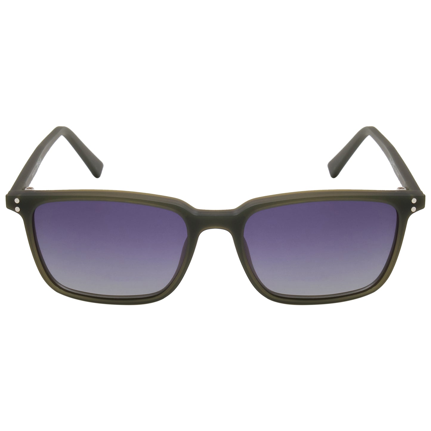 JARVIS UNISEX RECTANGULAR TR90 CLIPON SUNGLASSES WITH POLARIZED LENS BY TED SMITH (IN 3 COLORS)