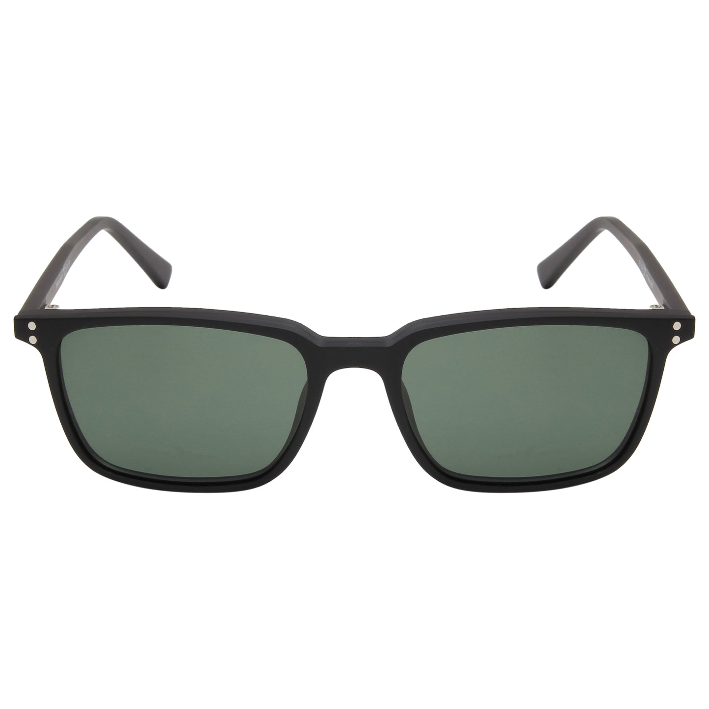 JARVIS UNISEX RECTANGULAR TR90 CLIPON SUNGLASSES WITH POLARIZED LENS BY TED SMITH (IN 3 COLORS)