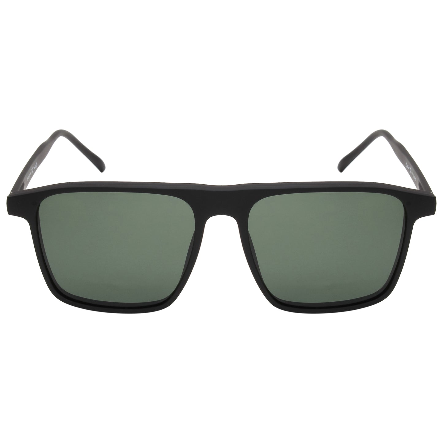 MELVIN UNISEX SQUARE TR90 CLIPON SUNGLASSES WITH POLARIZED LENS BY TED SMITH (IN 3 COLORS)