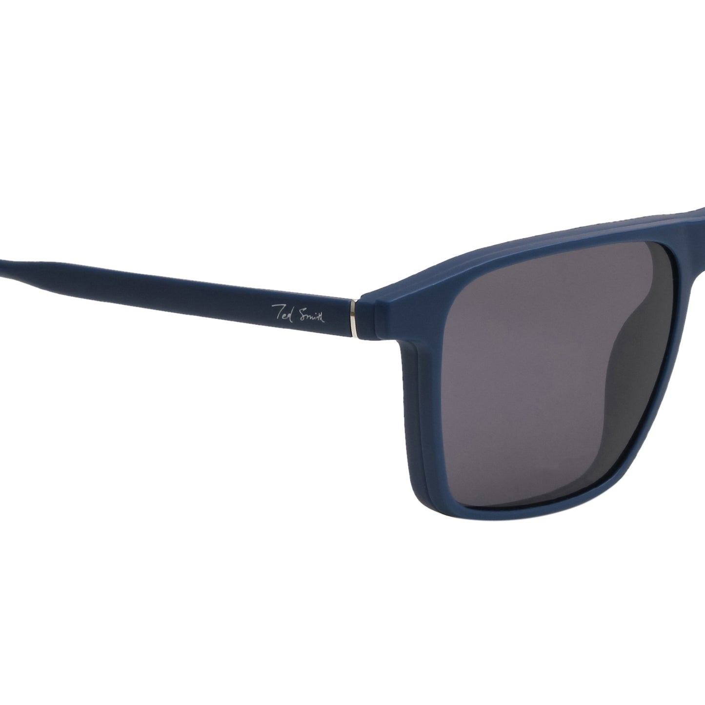 MELVIN UNISEX SQUARE TR90 CLIPON SUNGLASSES WITH POLARIZED LENS BY TED SMITH (IN 3 COLORS)