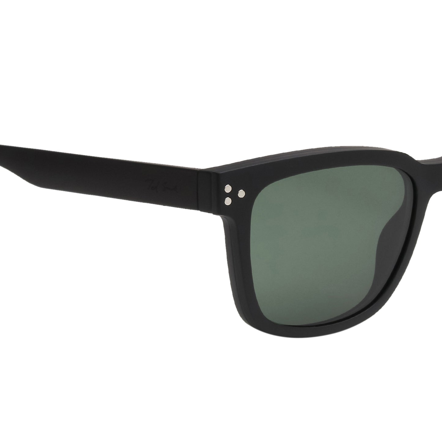 DOTTIE UNISEX SQUARE TR90 CLIPON SUNGLASSES WITH POLARIZED LENS BY TED SMITH (IN 3 COLORS)