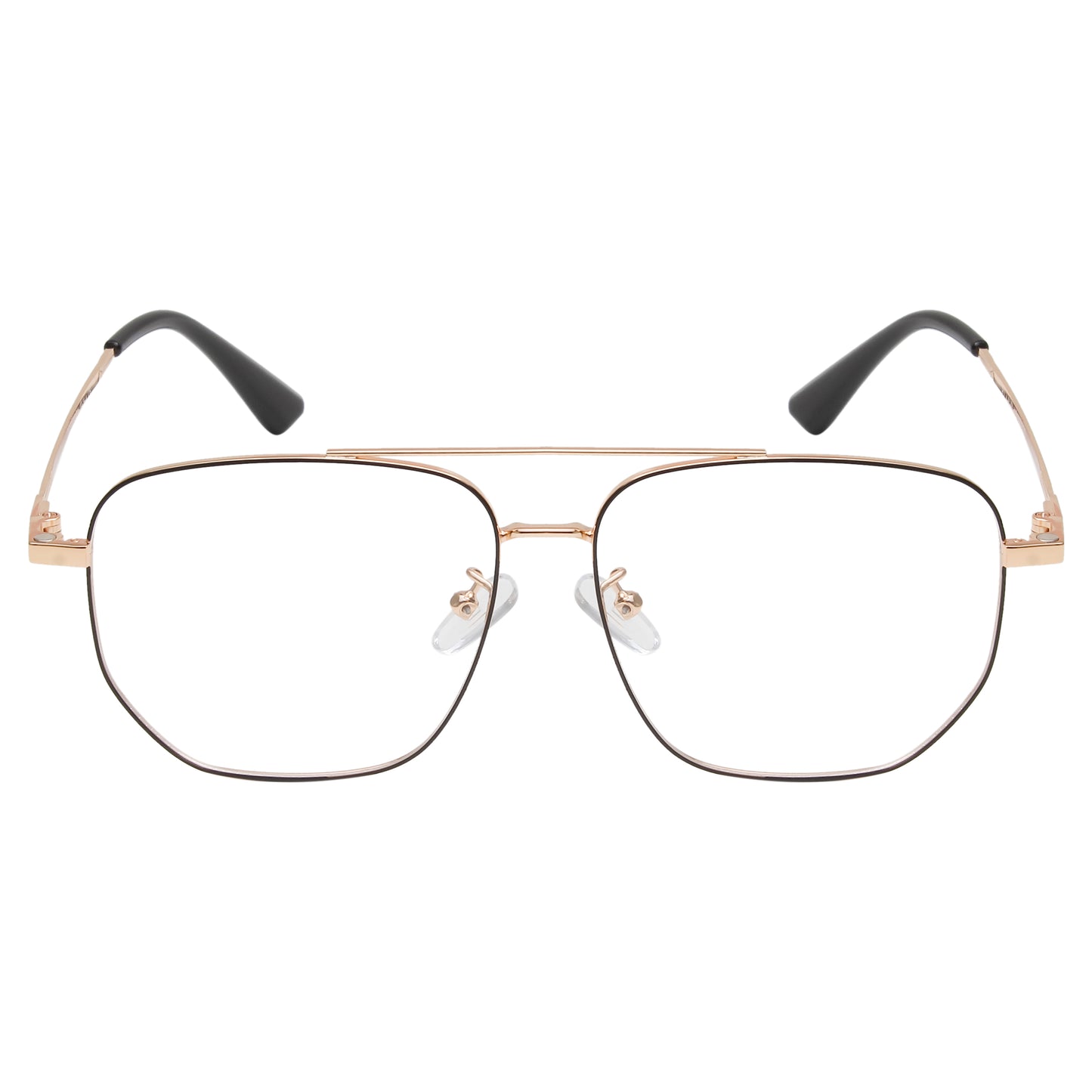 TWITCHY UNISEX AVIATOR METAL CLIPON SUNGLASSES WITH POLARIZED LENS BY TED SMITH (IN 3 COLORS)