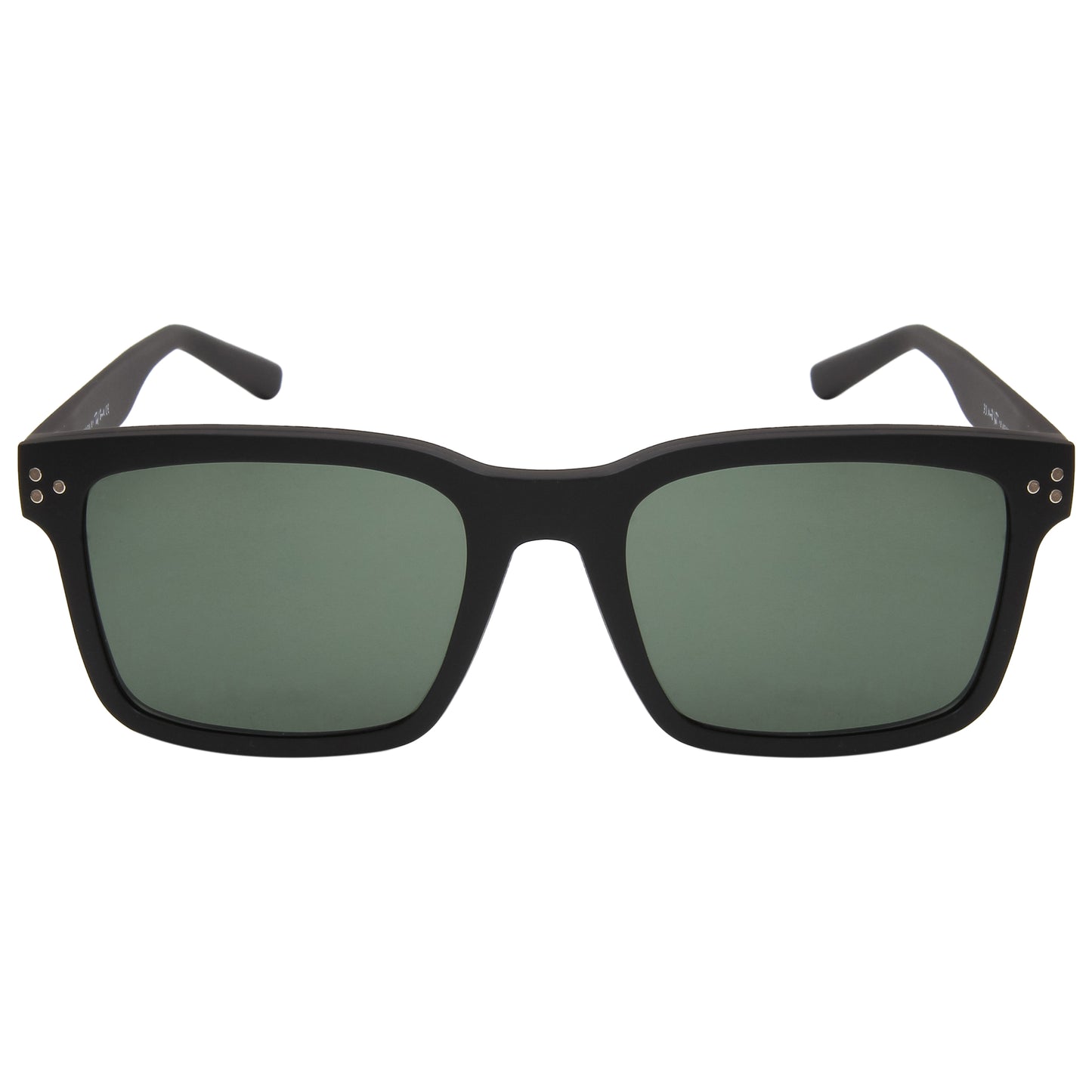 STEVENS UNISEX SQUARE TR90 CLIPON SUNGLASSES WITH POLARIZED LENS BY TED SMITH (IN 2 COLORS)