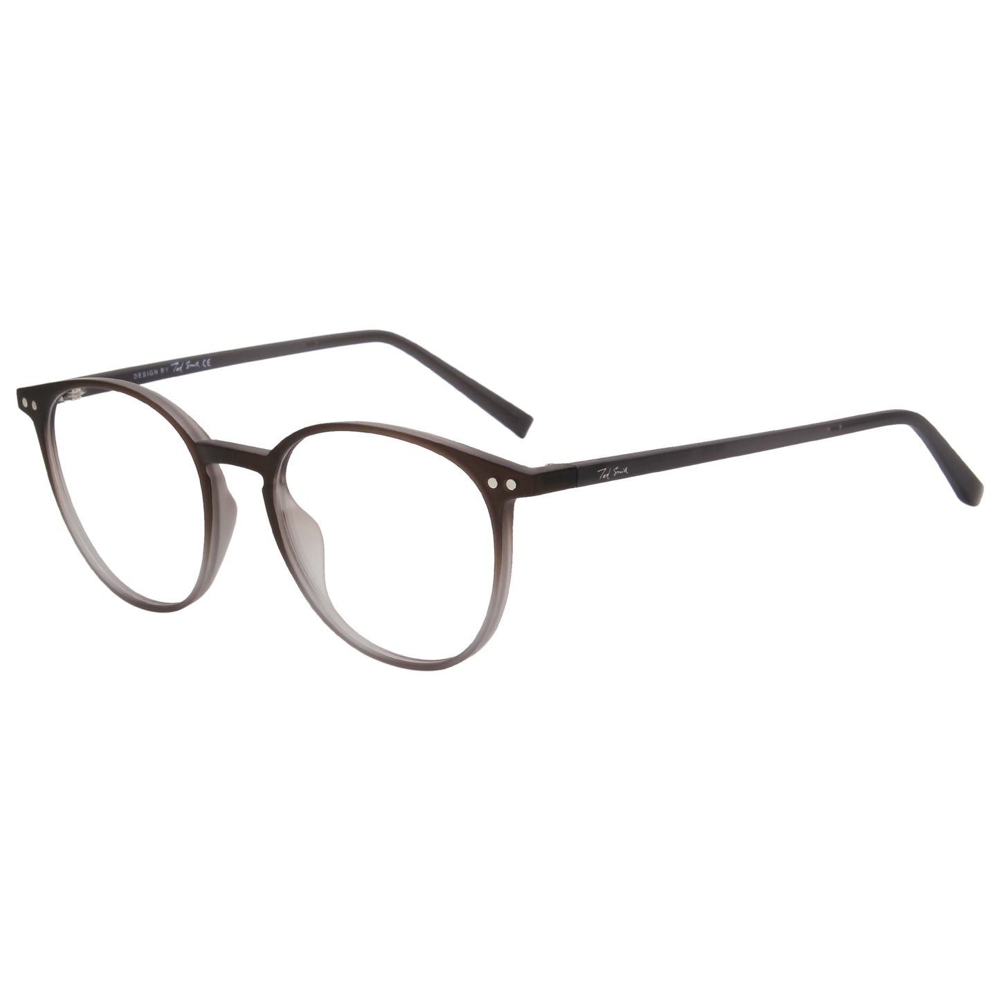 BRET UNISEX ROUND TR90 CLIPON SUNGLASSES WITH POLARIZED LENS BY TED SMITH (IN 4 COLORS)