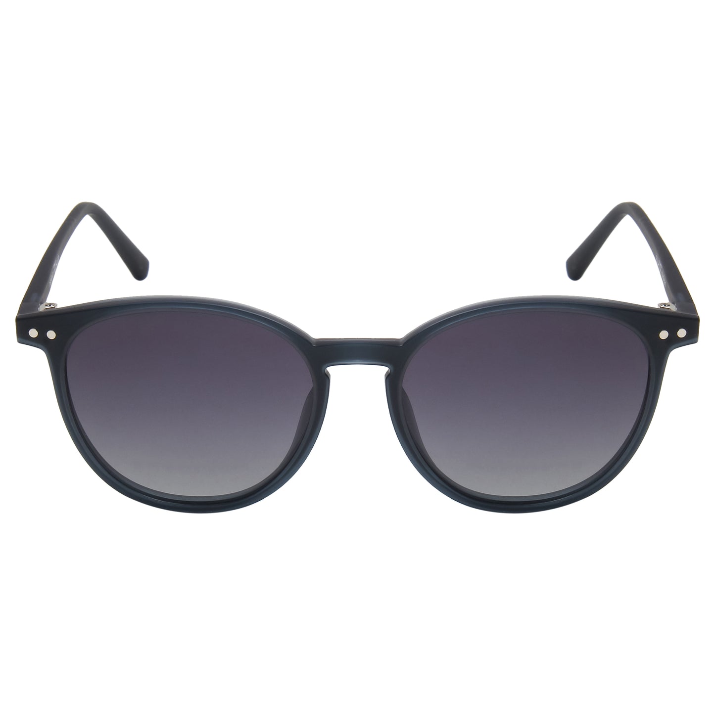 BRET UNISEX ROUND TR90 CLIPON SUNGLASSES WITH POLARIZED LENS BY TED SMITH (IN 4 COLORS)