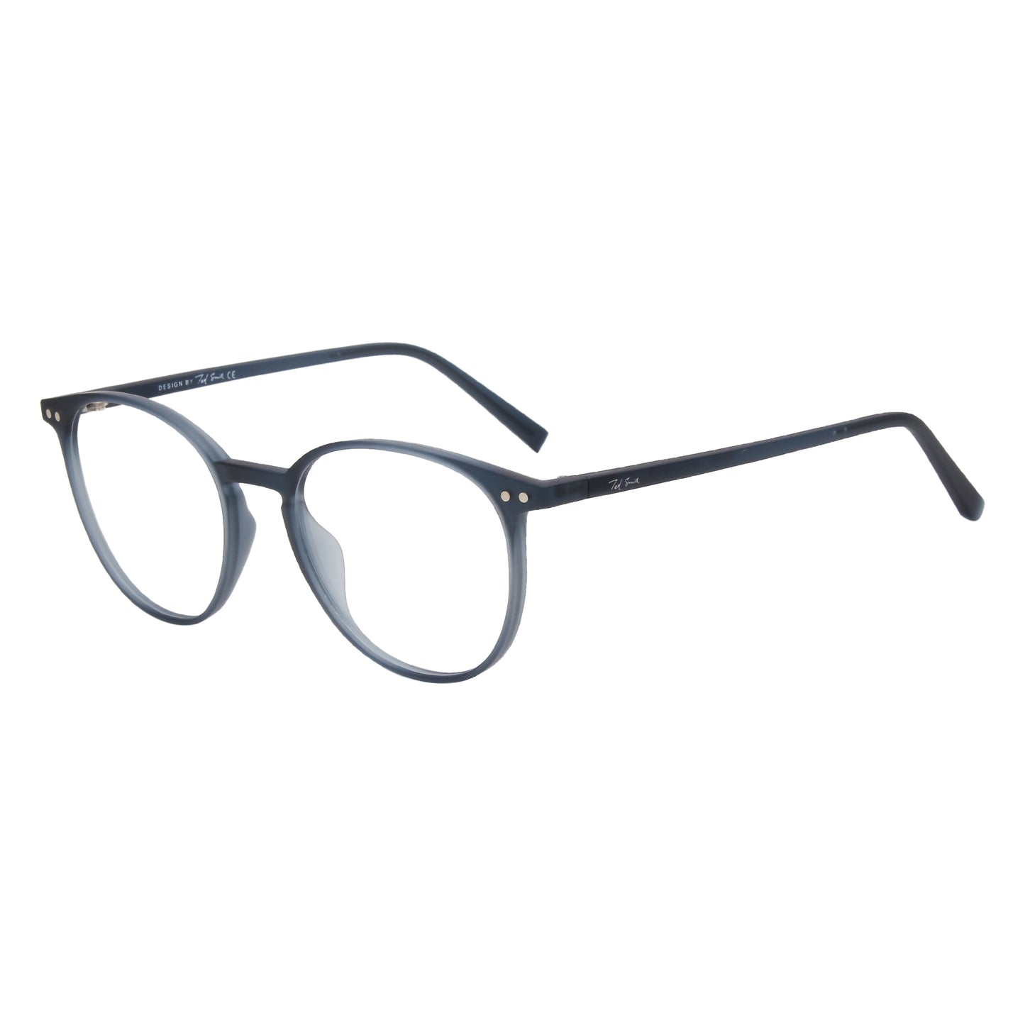 BRET UNISEX ROUND TR90 CLIPON SUNGLASSES WITH POLARIZED LENS BY TED SMITH (IN 4 COLORS)