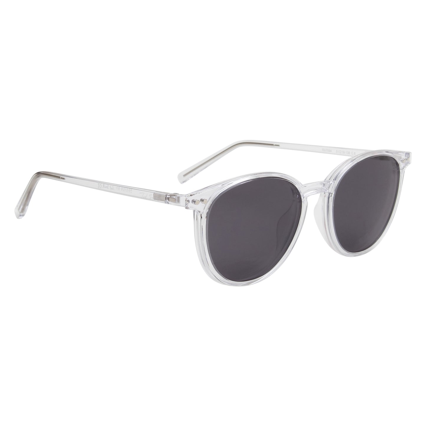BRET UNISEX ROUND TR90 CLIPON SUNGLASSES WITH POLARIZED LENS BY TED SMITH (IN 4 COLORS)