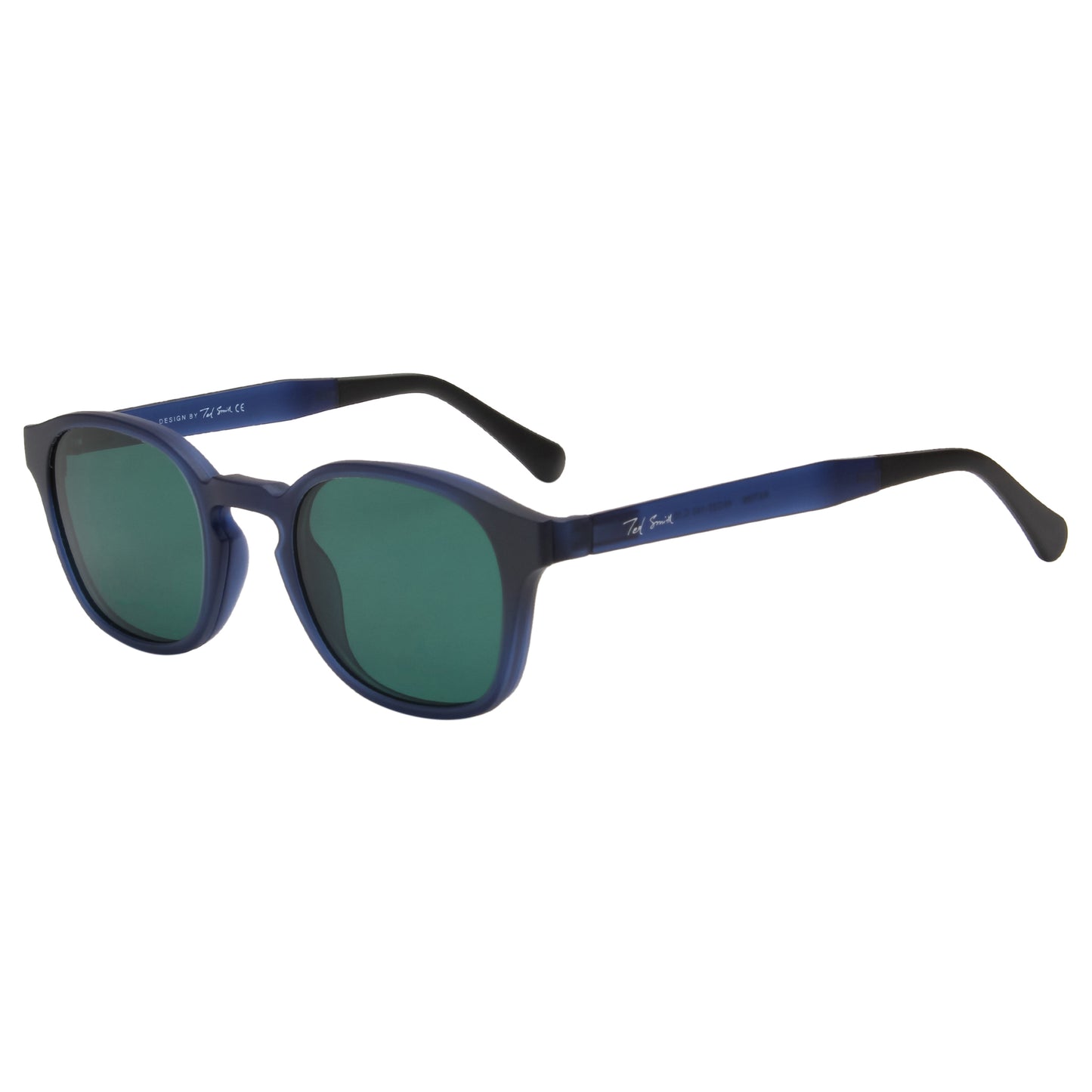 FALCO UNISEX SQUARE TR90 CLIPON SUNGLASSES WITH POLARIZED LENS BY TED SMITH (IN 4 COLORS)