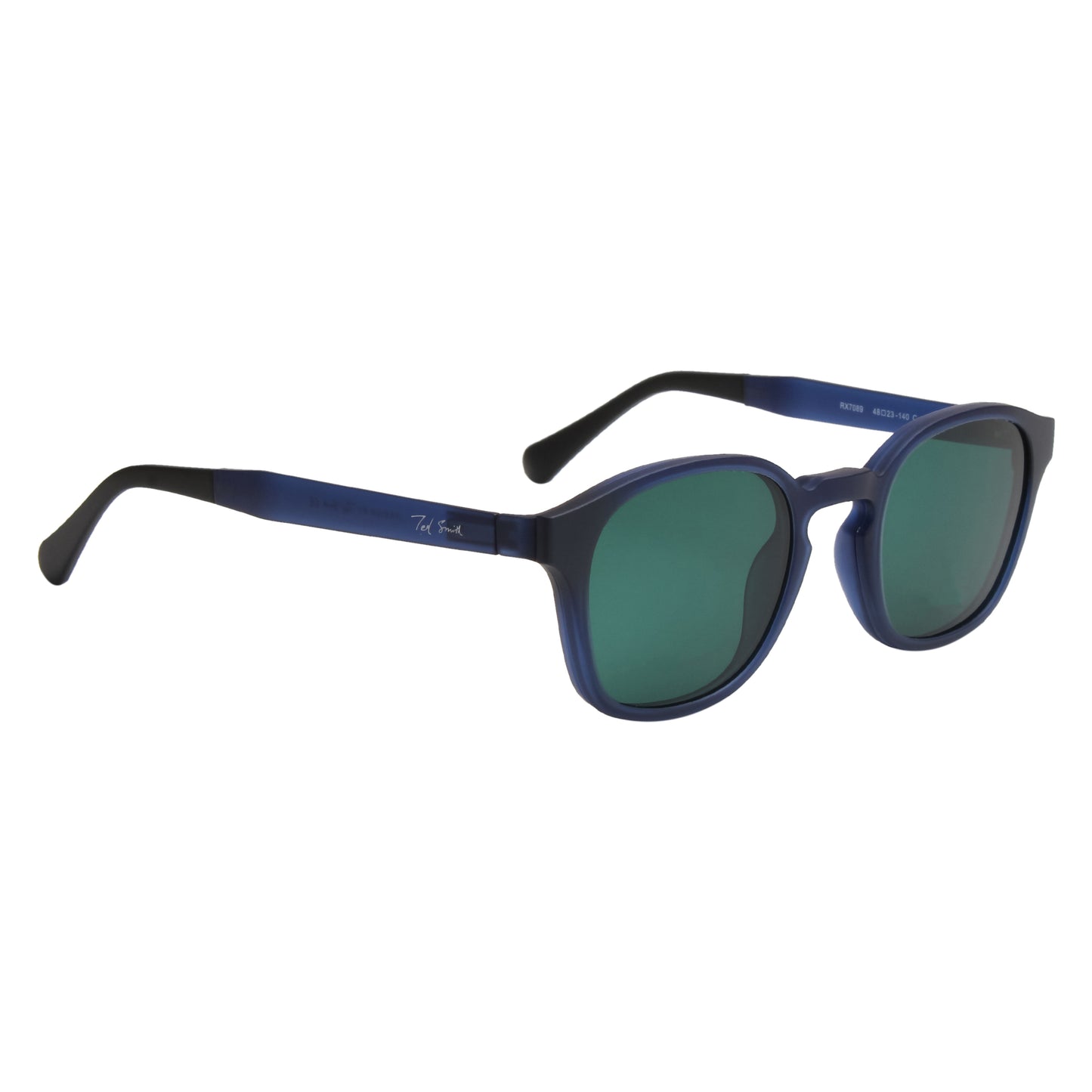 FALCO UNISEX SQUARE TR90 CLIPON SUNGLASSES WITH POLARIZED LENS BY TED SMITH (IN 4 COLORS)