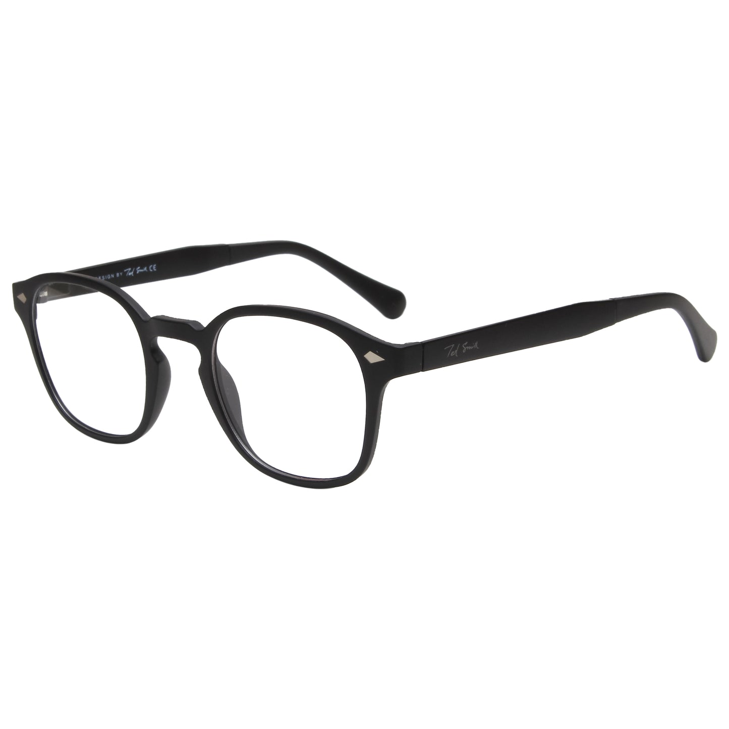 FALCO UNISEX SQUARE TR90 CLIPON SUNGLASSES WITH POLARIZED LENS BY TED SMITH (IN 4 COLORS)