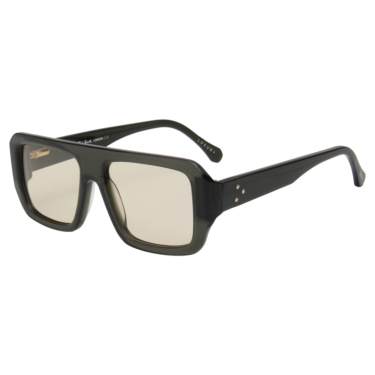 SUN-ARDEN UNISEX AVIATOR ACETATE SUNGLASSES WITH POLARIZED LENS BY TED SMITH (IN 5 COLORS)
