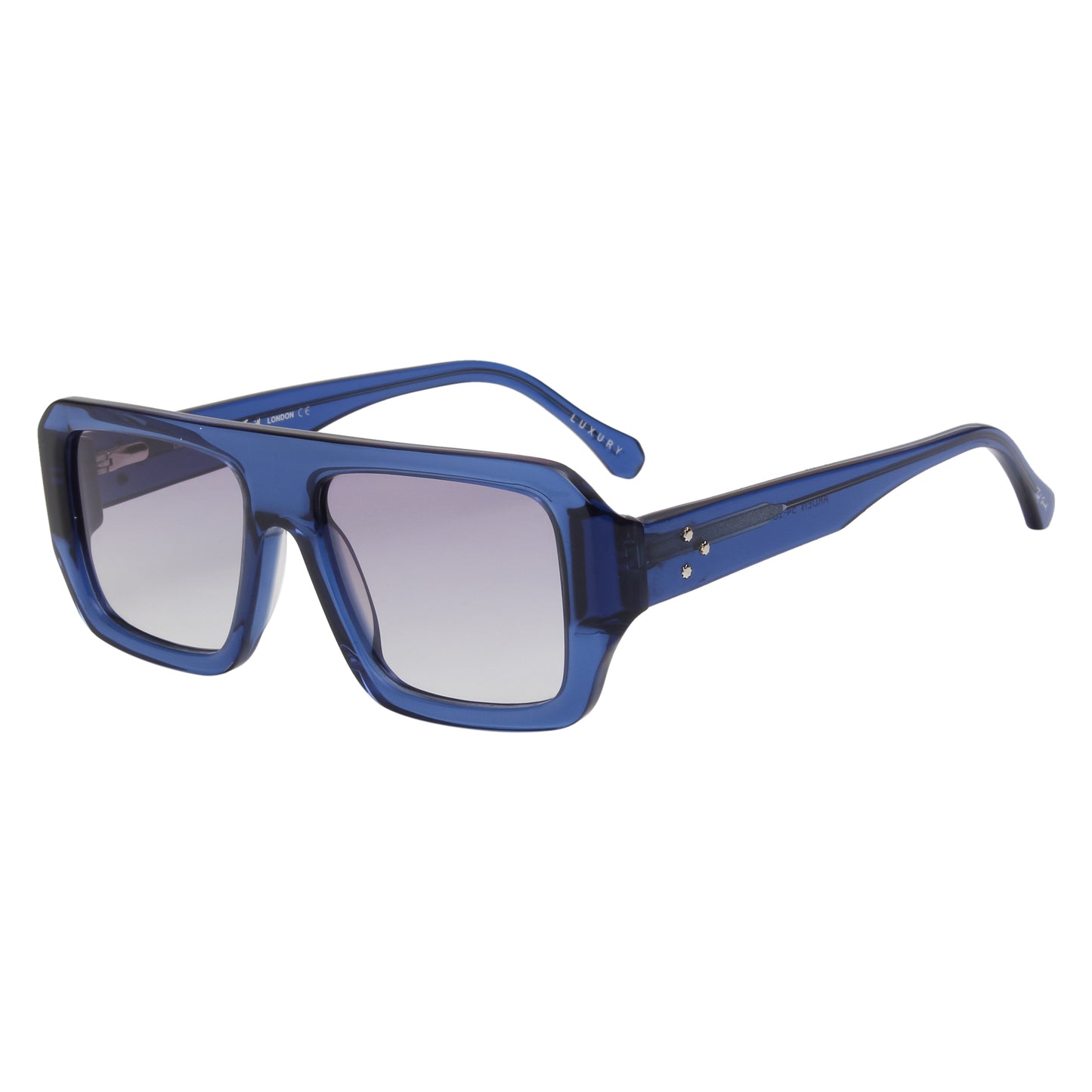 SUN-ARDEN UNISEX AVIATOR ACETATE SUNGLASSES WITH POLARIZED LENS BY TED SMITH (IN 5 COLORS)