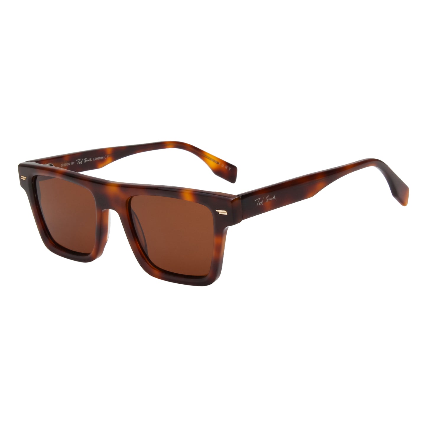 SUN-BOYD UNISEX SQUARE ACETATE SUNGLASSES WITH POLARIZED LENS BY TED SMITH (IN 6 COLORS)
