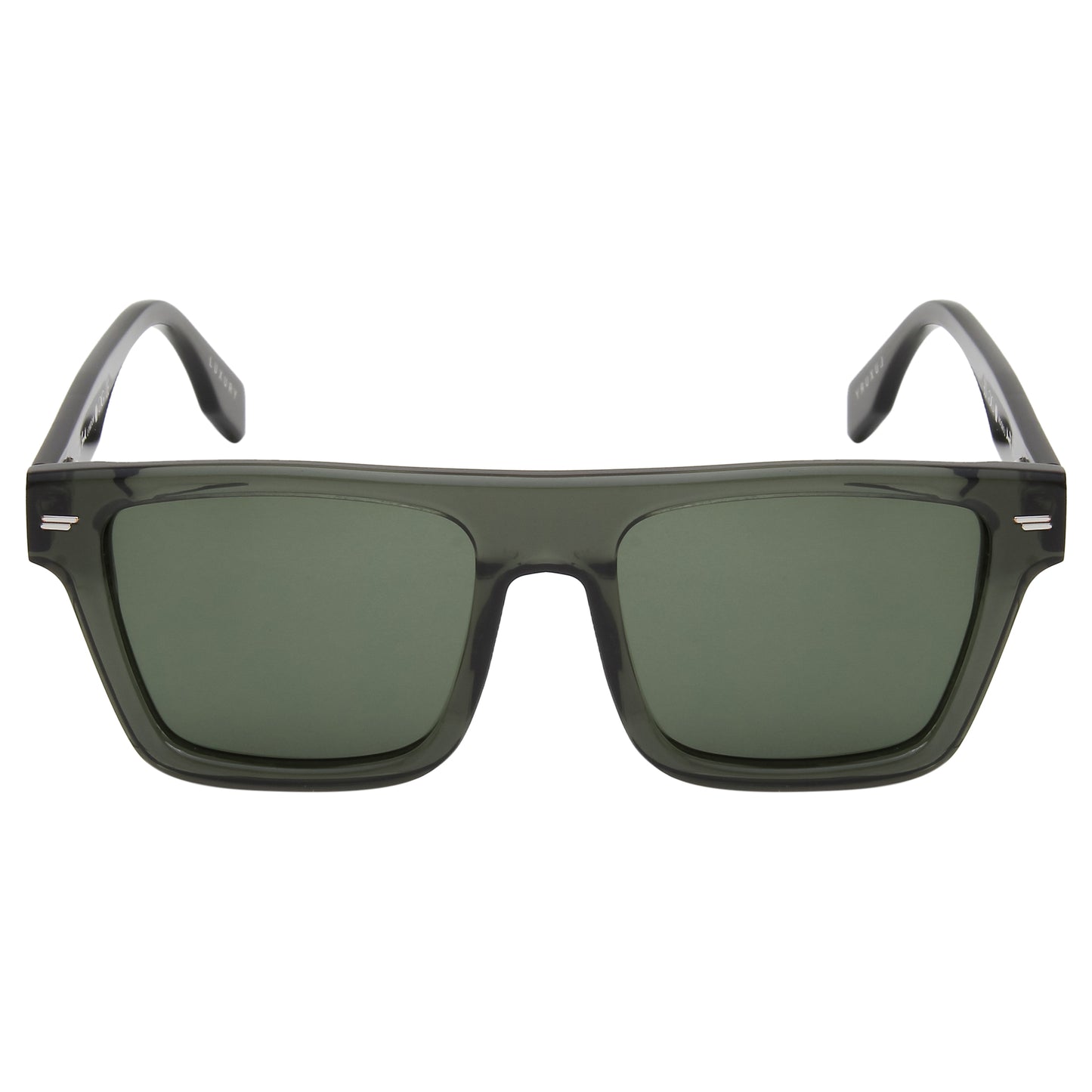 SUN-BOYD UNISEX SQUARE ACETATE SUNGLASSES WITH POLARIZED LENS BY TED SMITH (IN 6 COLORS)