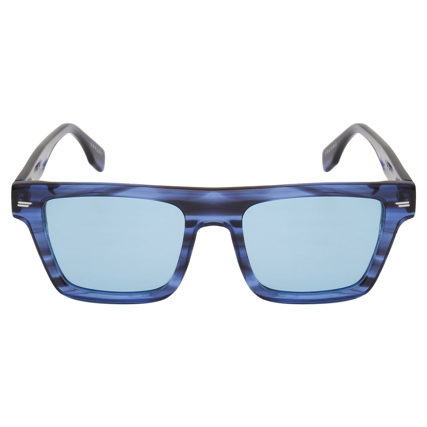 SUN-BOYD UNISEX SQUARE ACETATE SUNGLASSES WITH POLARIZED LENS BY TED SMITH (IN 6 COLORS)