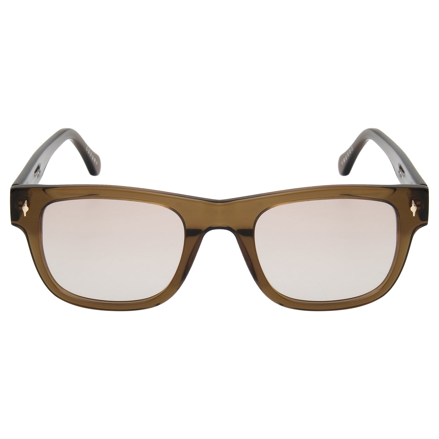 SUN-LORENZO UNISEX WAYFARER ACETATE SUNGLASSES WITH POLARIZED LENS BY TED SMITH (IN 4 COLORS)